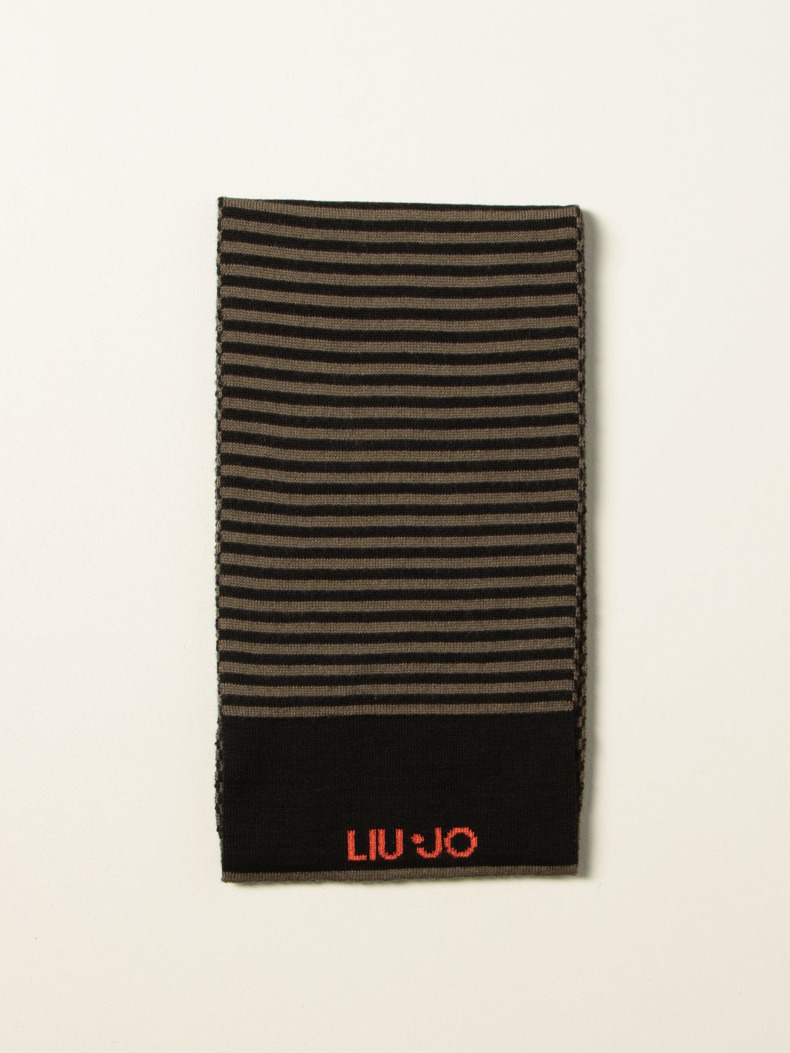 Scarf Liu Jo: Liu Jo scarf with logo black 1