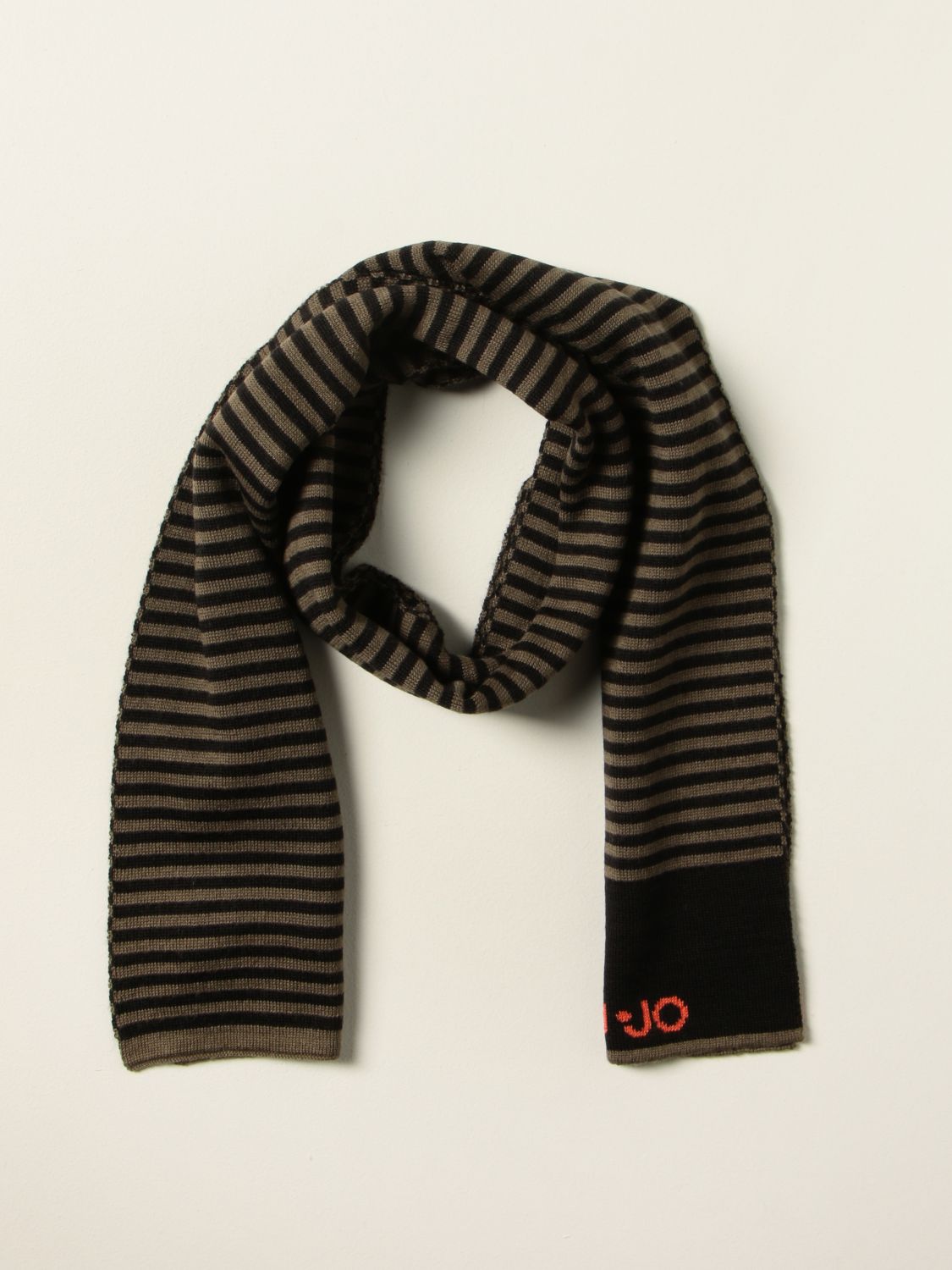 Scarf Liu Jo: Liu Jo scarf with logo black 2