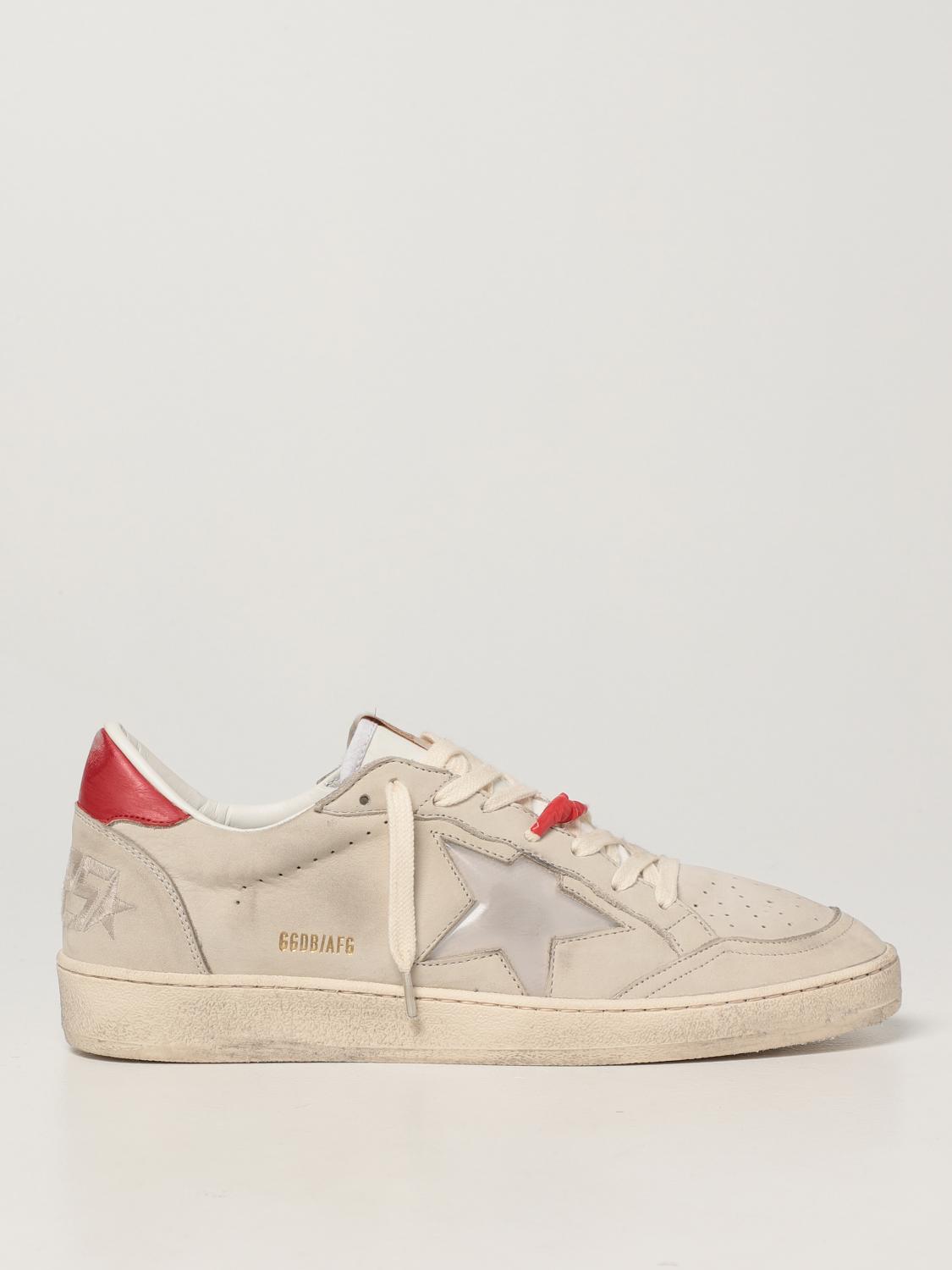 beige golden goose sneakers