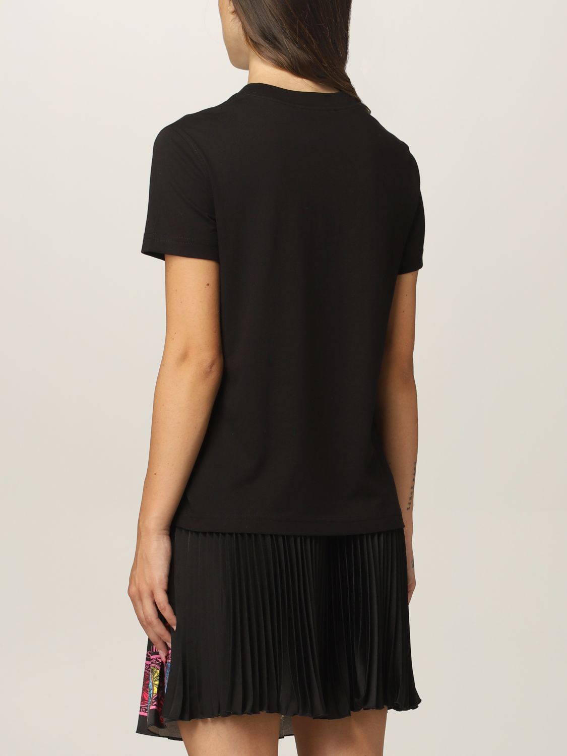 Camiseta Versace Jeans Couture: Camiseta mujer Versace Jeans Couture negro 2