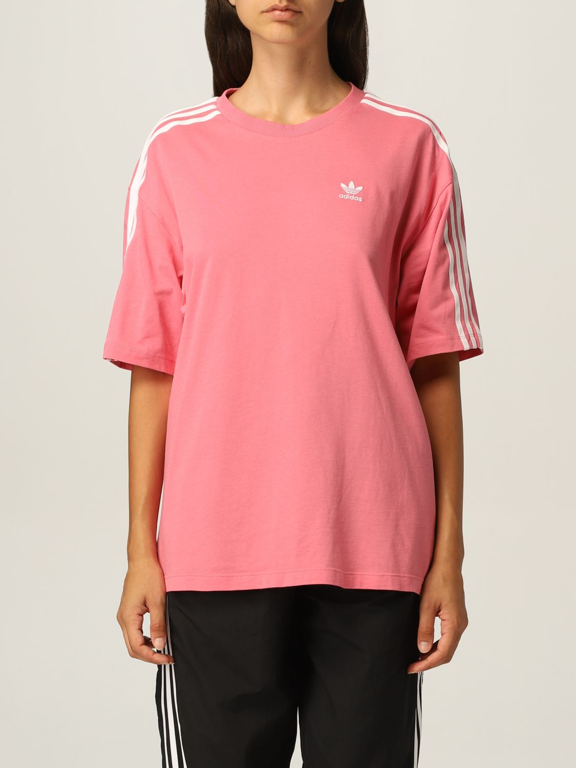 Adidas Originals Tシャツ レディース ピンク Giglio Comオンラインのadidas Originals Tシャツ H
