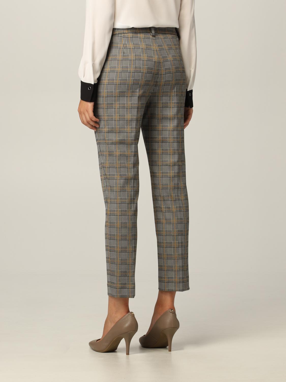 LIU JO: chino pants in Milan stitch - Yellow | Pants Liu Jo WF1184J1657  GIGLIO.COM