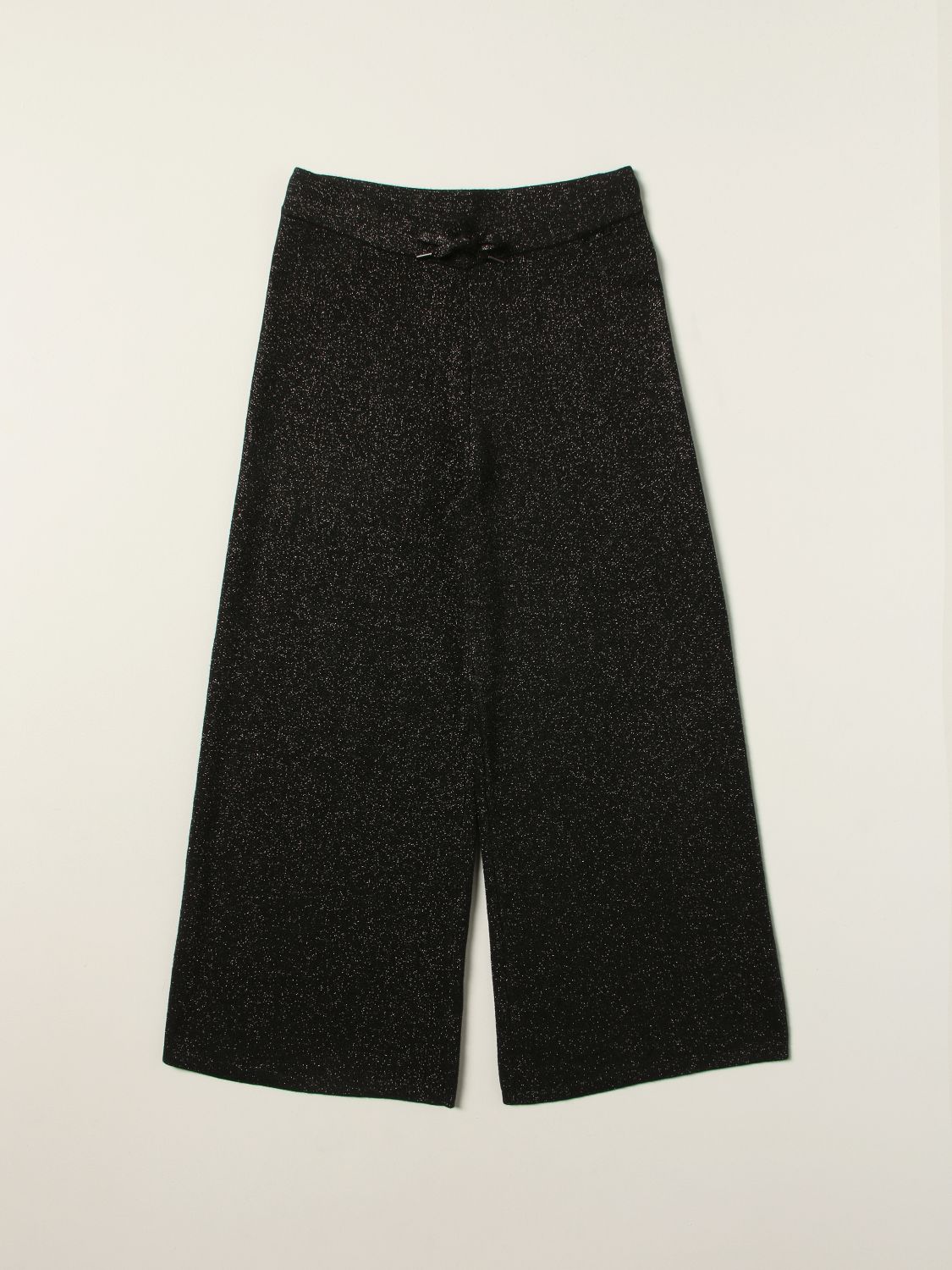 Pants Liu Jo: Liu Jo pants in lurex knit black 1