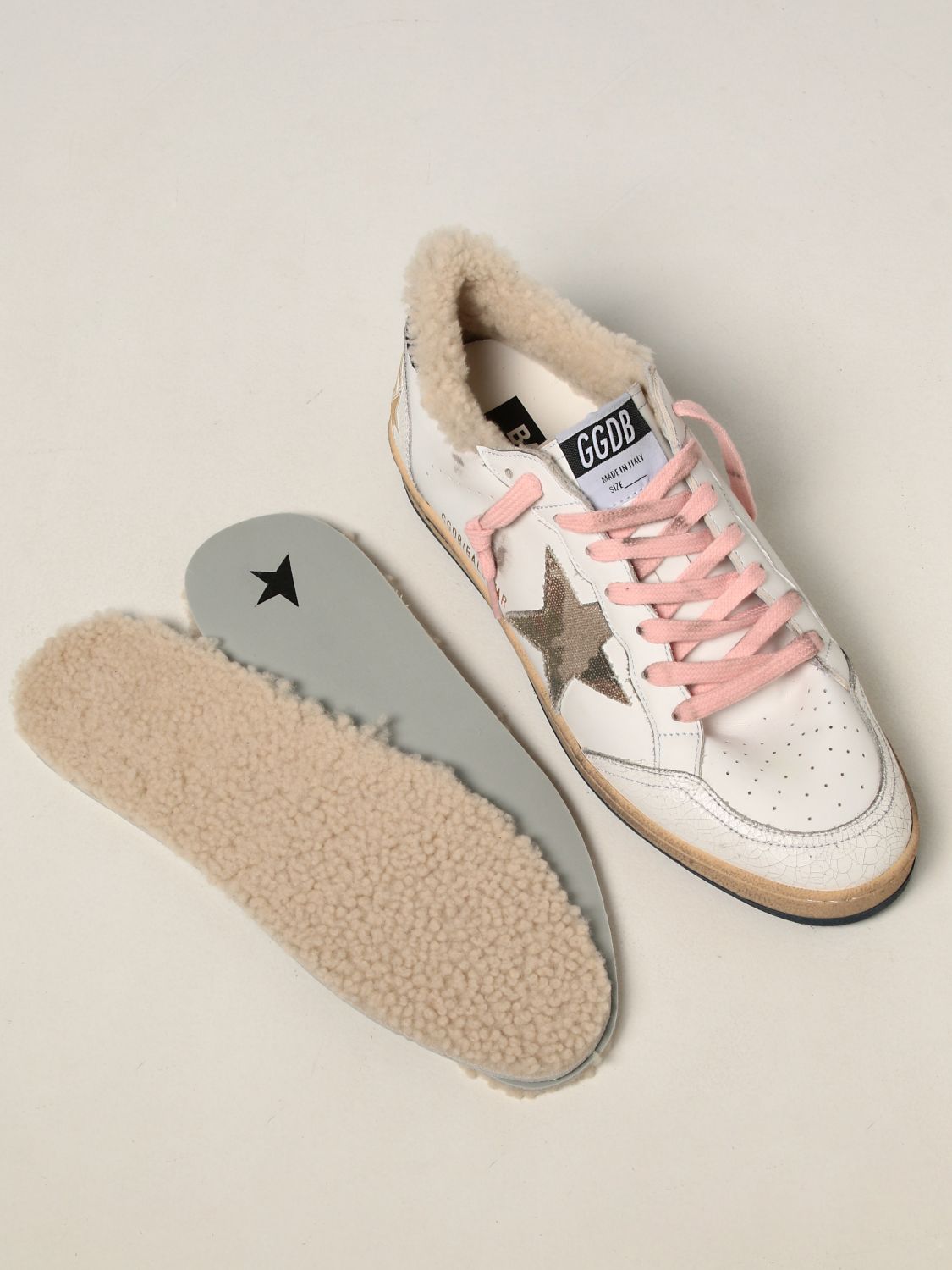 Trainers Golden Goose: Ball Star Golden Goose trainers in leather white 4