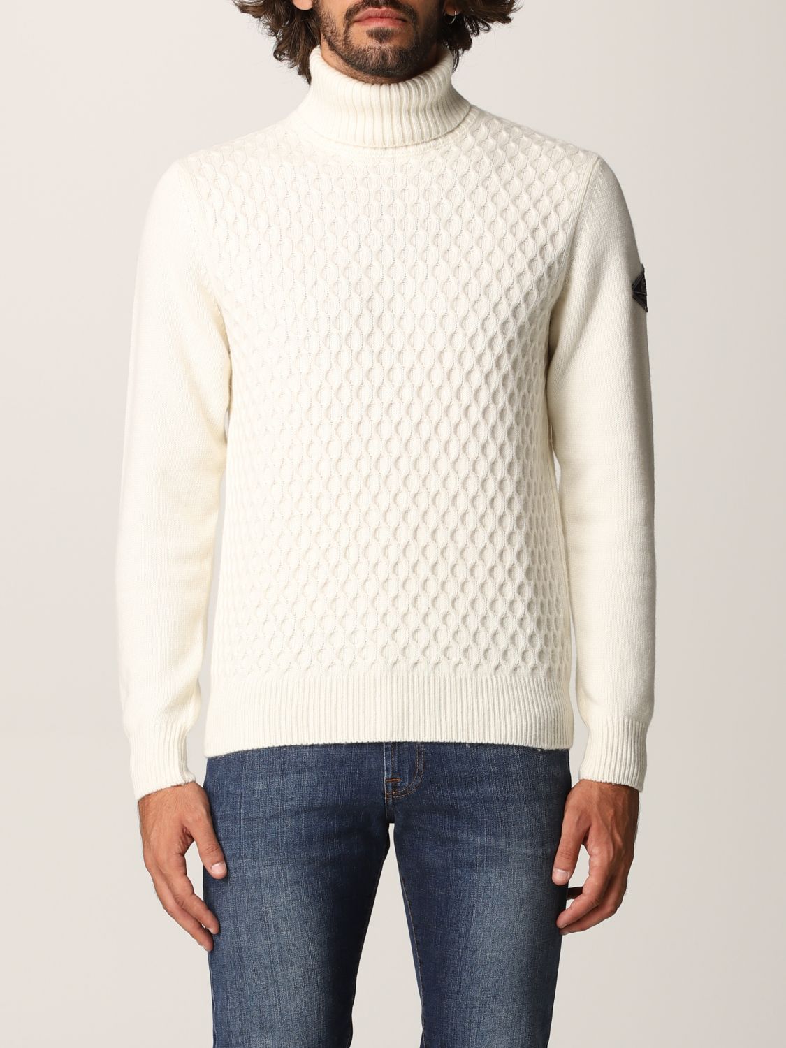 ROY ROGERS: sweater for man - White | Roy Rogers sweater ...