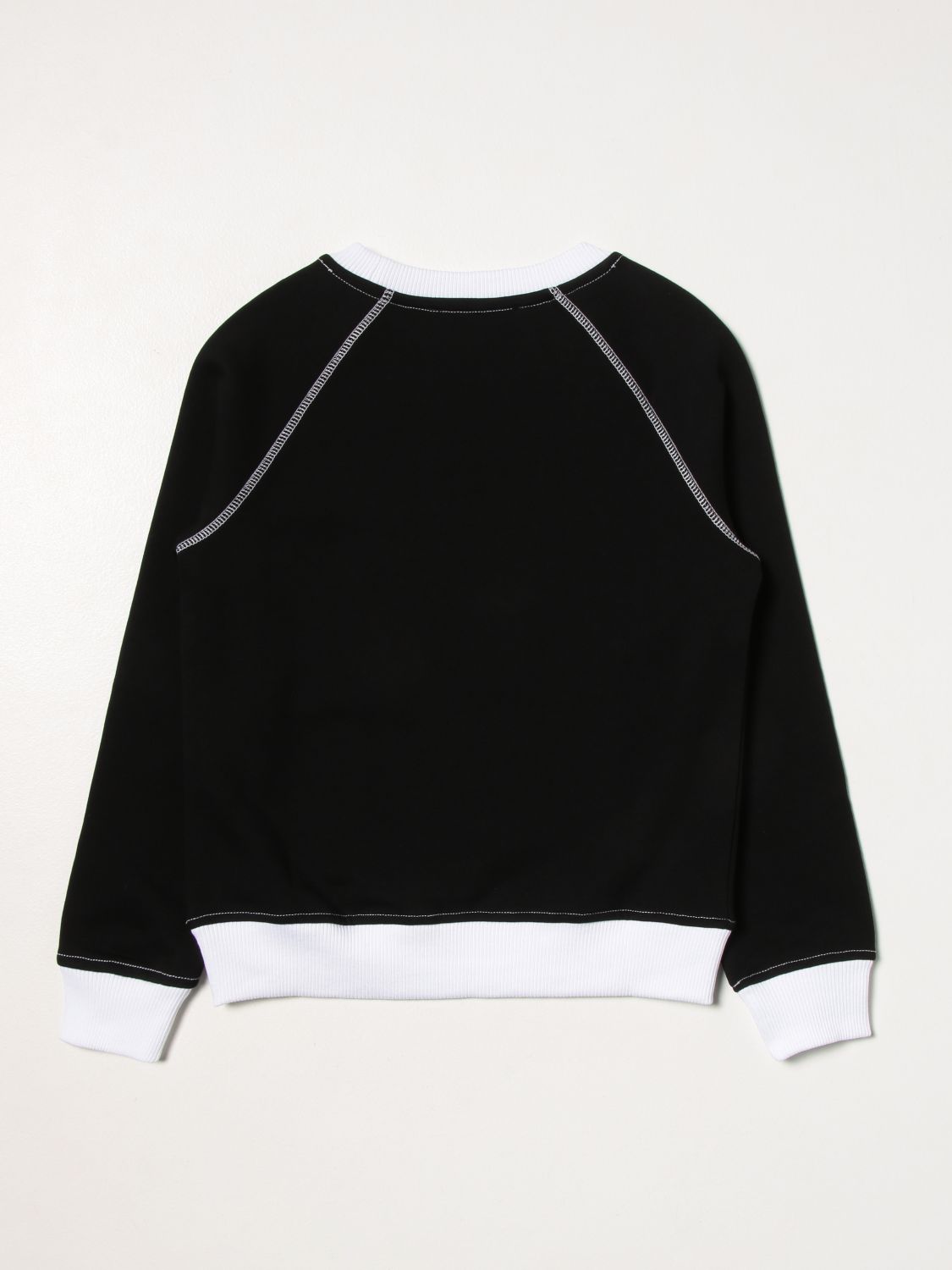 Sweater Balmain: Balmain cotton sweatshirt with logo black 2