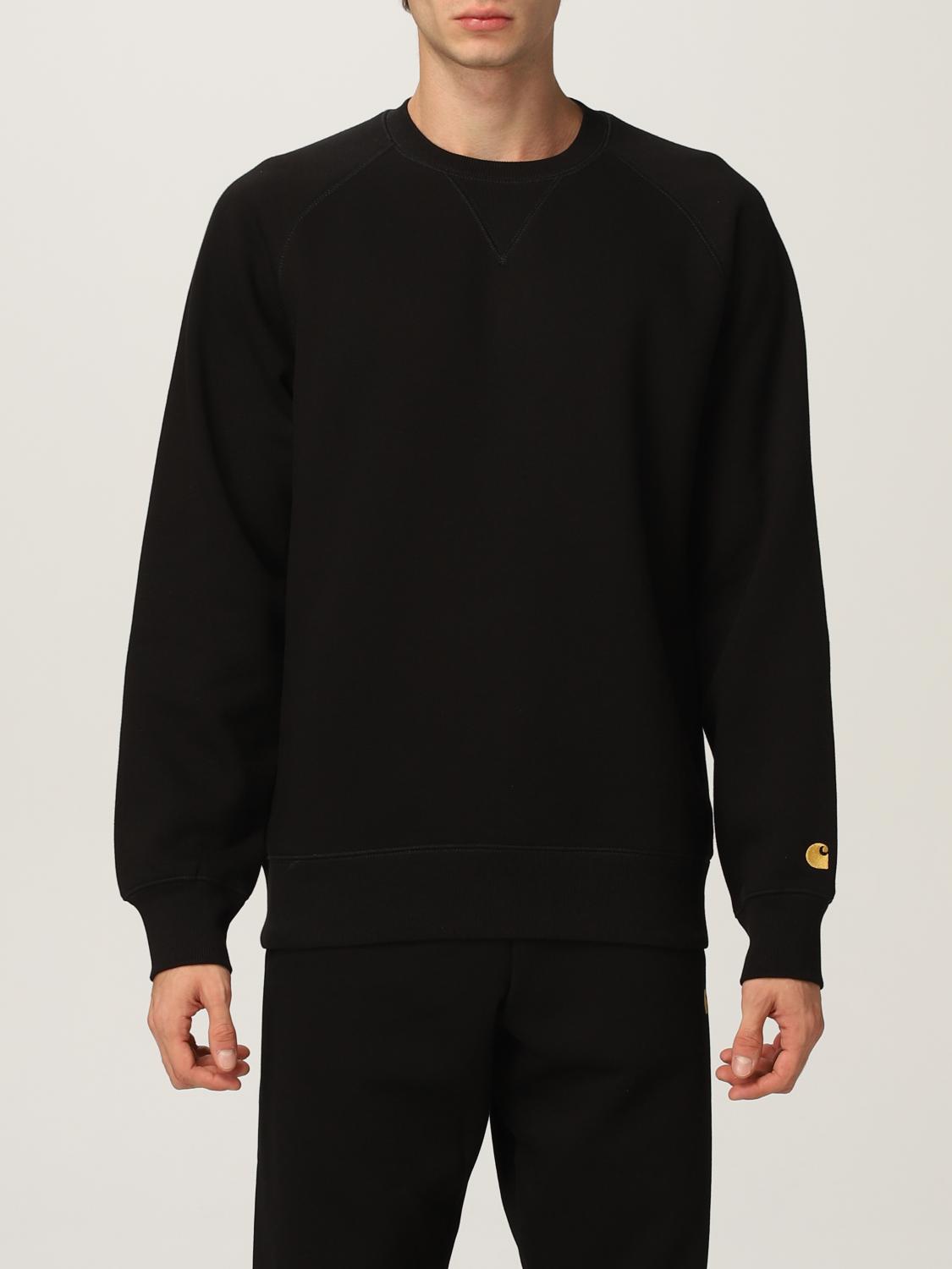 mens black carhartt sweatshirt