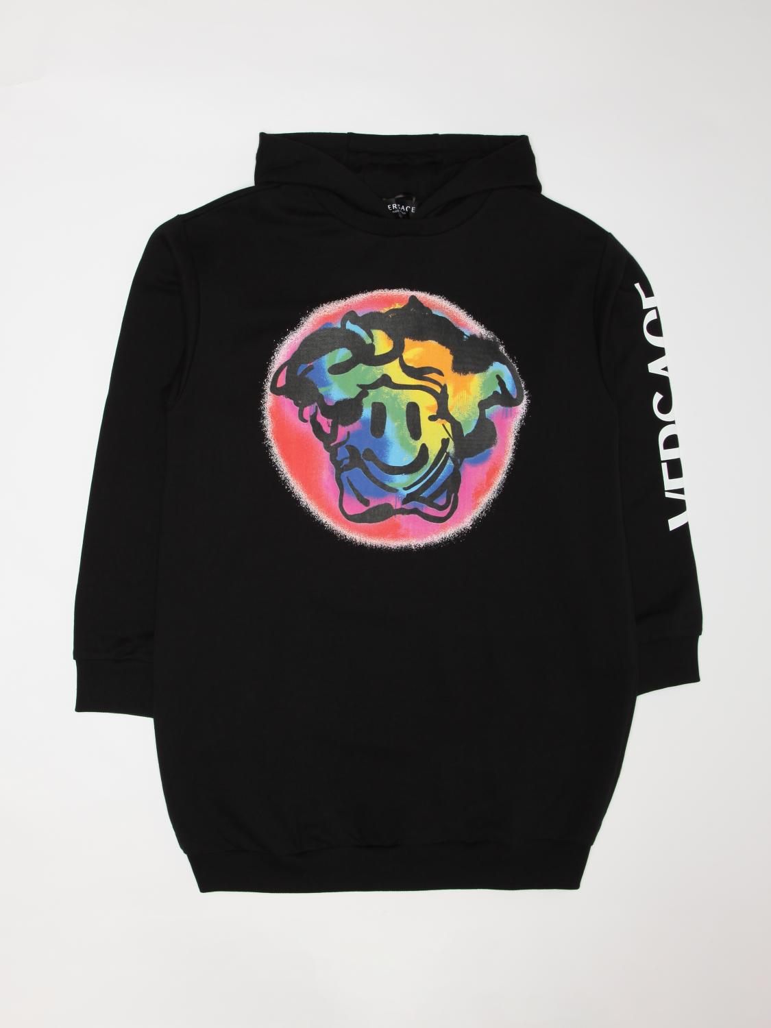 Young Versace Outlet: Abito bambino Versace Young - Nero | Abito Young  Versace 10024481A01867 GIGLIO.COM