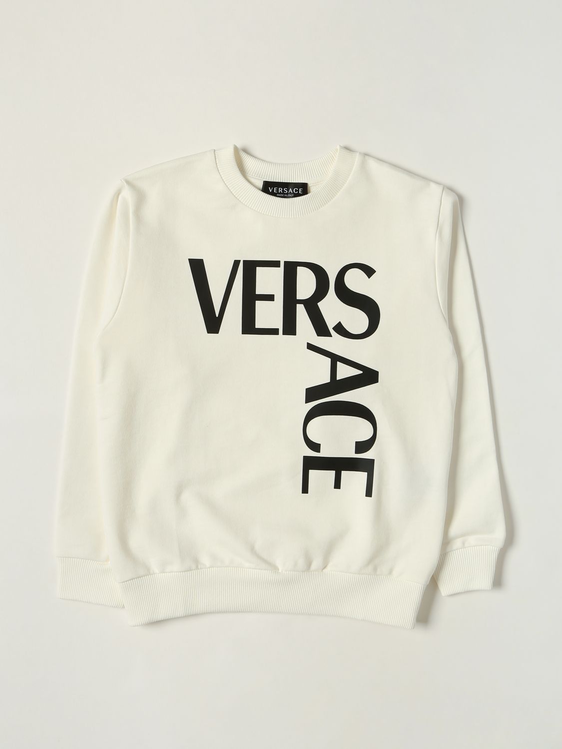 Свитер Young Versace: Свитер Young Versace девочка белый 1