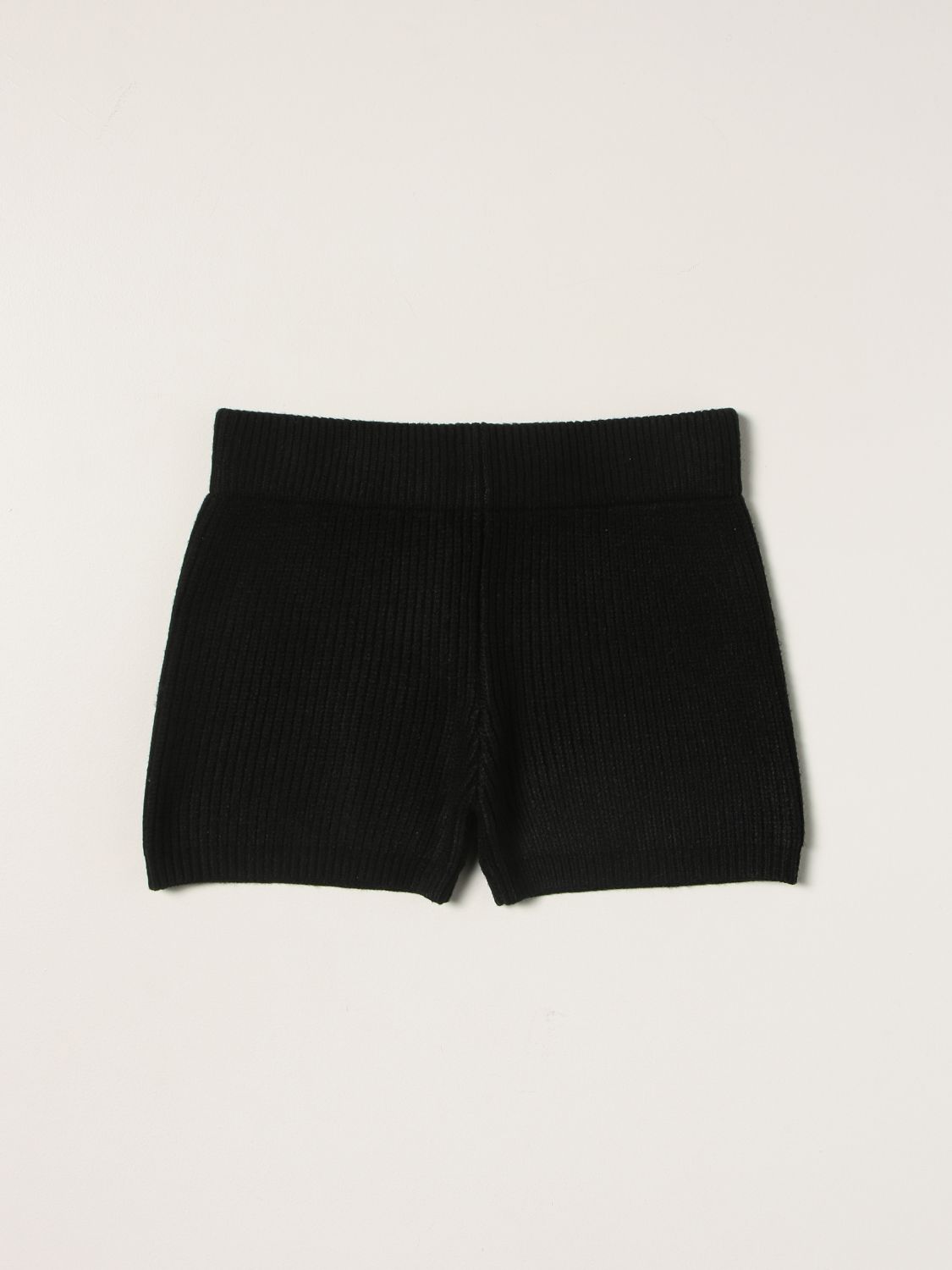 Pantalones cortos Monnalisa: Pantalones cortos niños Monnalisa negro 1