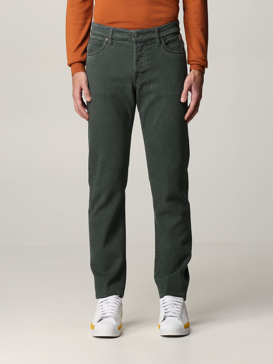 ROY ROGERS: jeans for man - Moss Green | Roy Rogers jeans ...