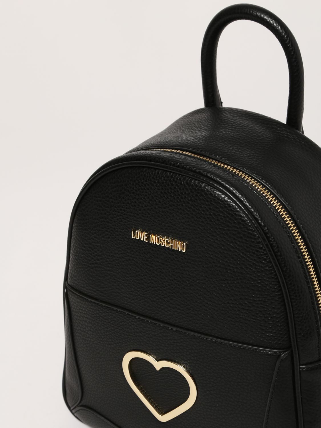 ontbijt ga werken Kapper LOVE MOSCHINO: backpack in synthetic leather | Backpack Love Moschino Women  Black | Backpack Love Moschino JC4321PP0DKP1 GIGLIO.COM