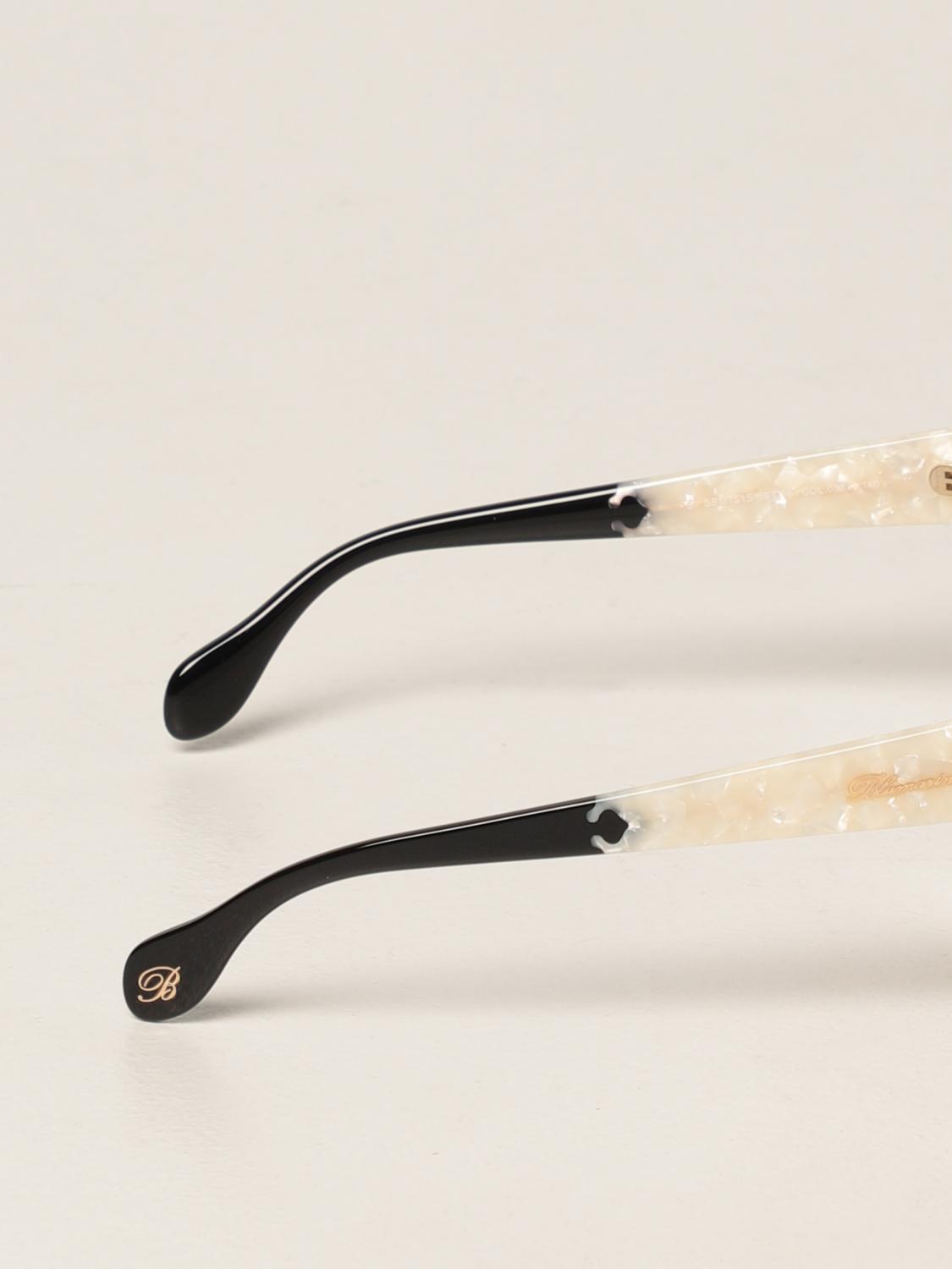 Blumarine Outlet: glasses for woman - Black | Blumarine glasses SBM751S ...