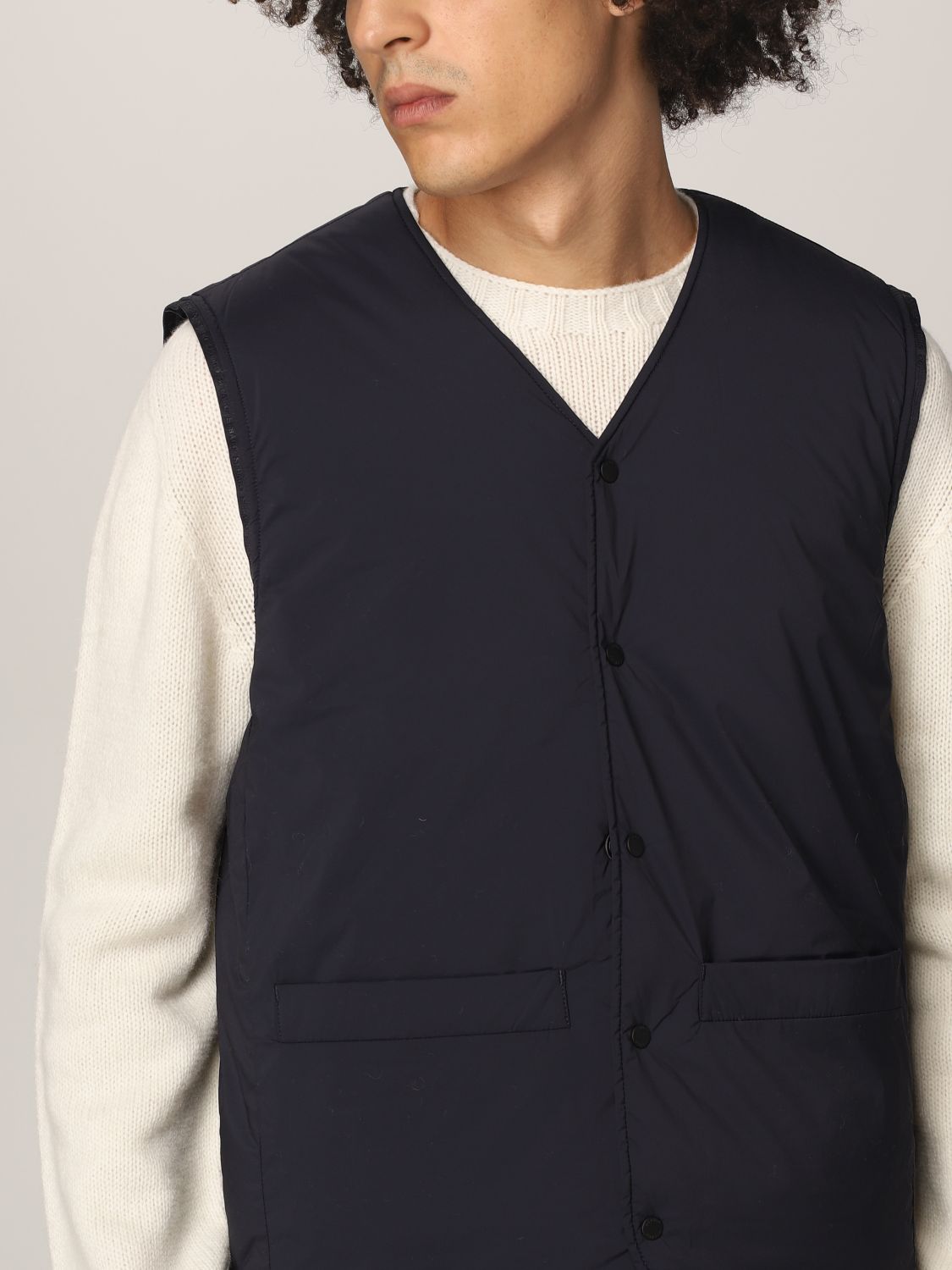 Suit vest Sebago: Coat men Sebago marine 4