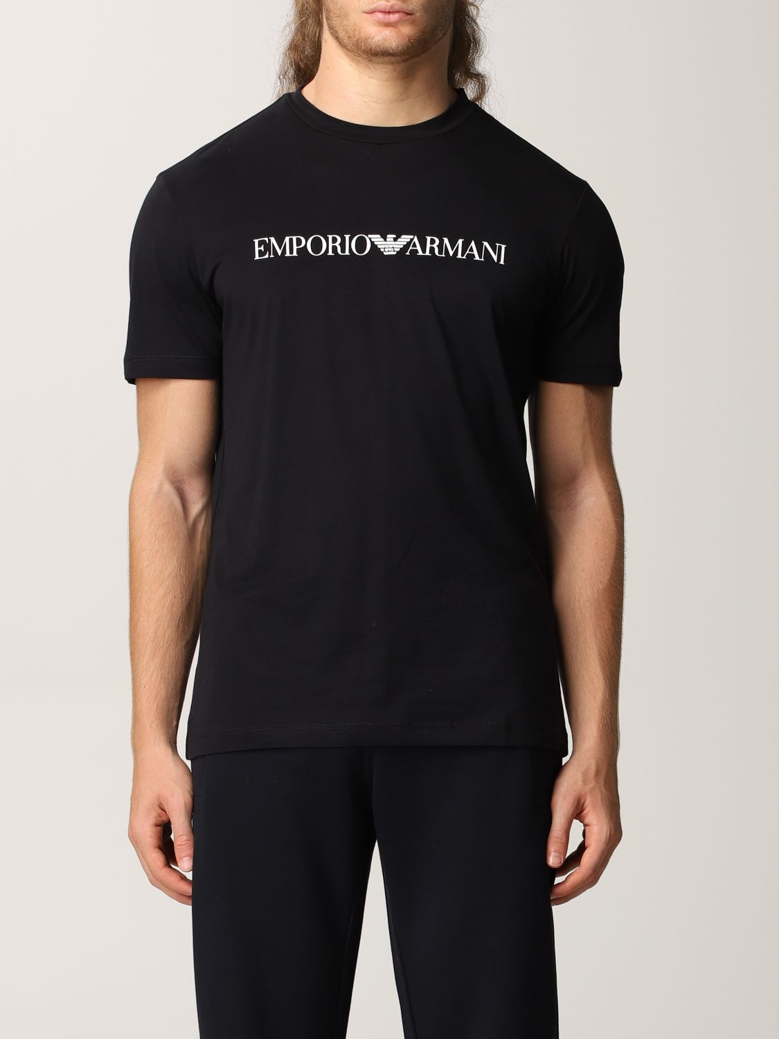 1980円 登場大人気アイテム EMPORIO ARMANI エンポリオアルマーニ Tシャツ ロゴ XL
