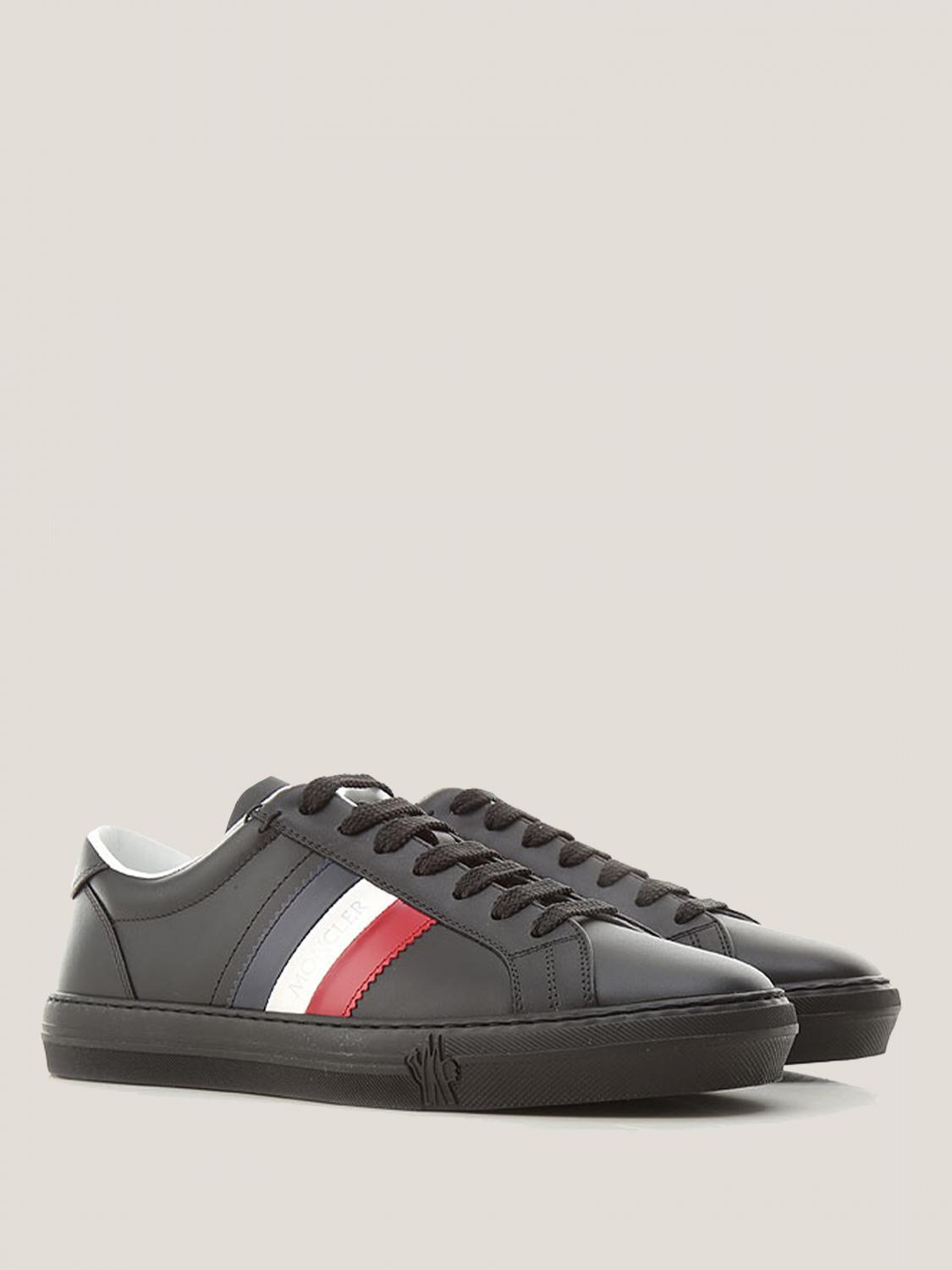 moncler sneakers black