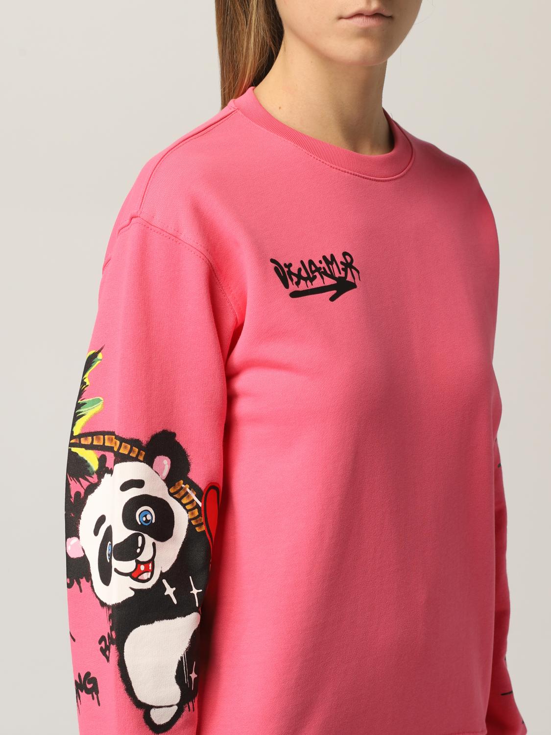 DISCLAIMER: Felpa donna - Fuxia | Felpa Disclaimer 50892 GIGLIO.COM