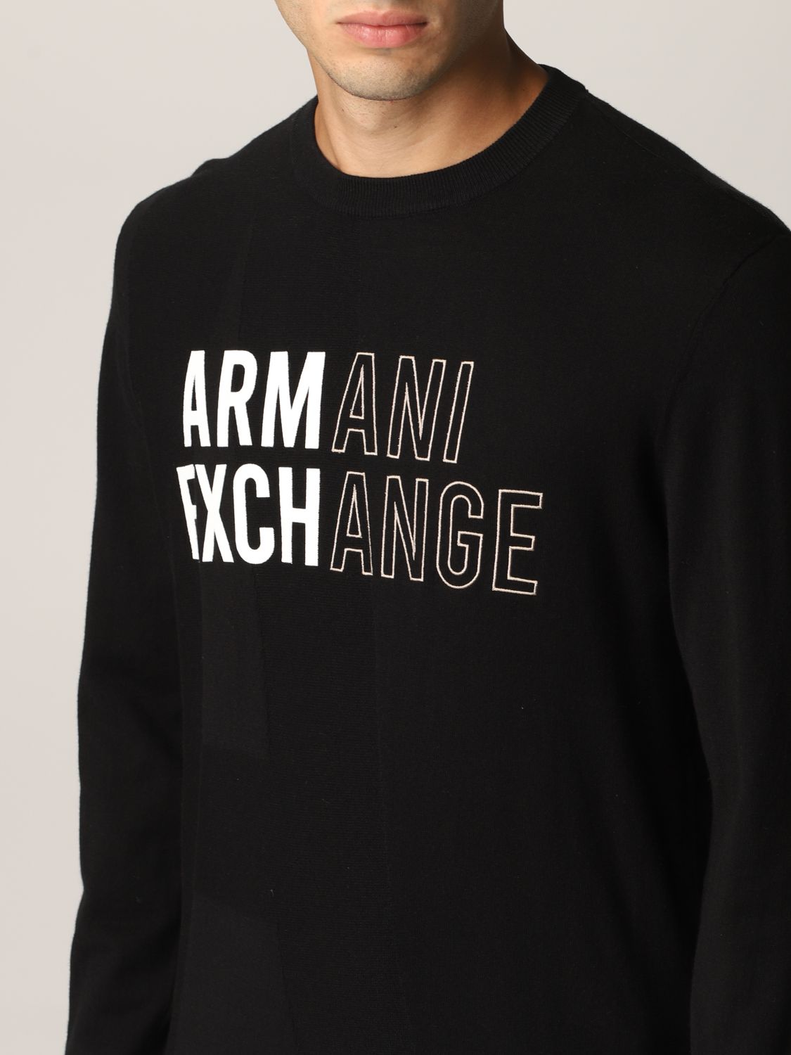 卫衣 Armani Exchange: 卫衣 男士 Armani Exchange 黑色 3