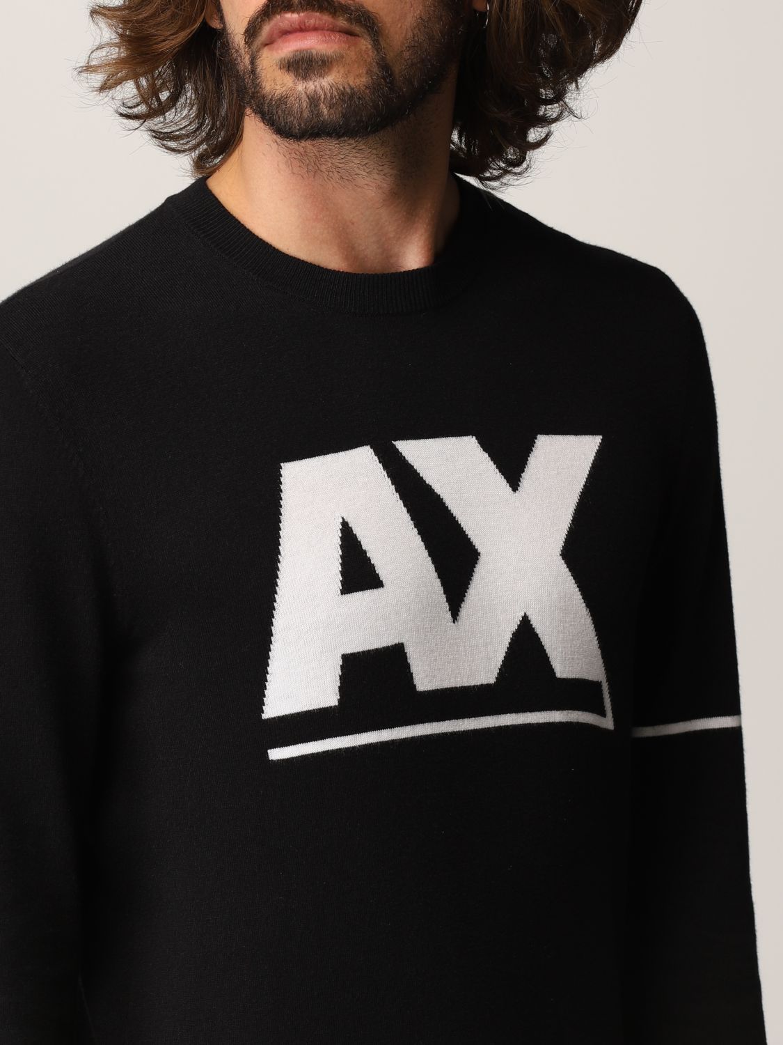 Sweatshirt Armani Exchange: Sweatshirt herren Armani Exchange schwarz 3