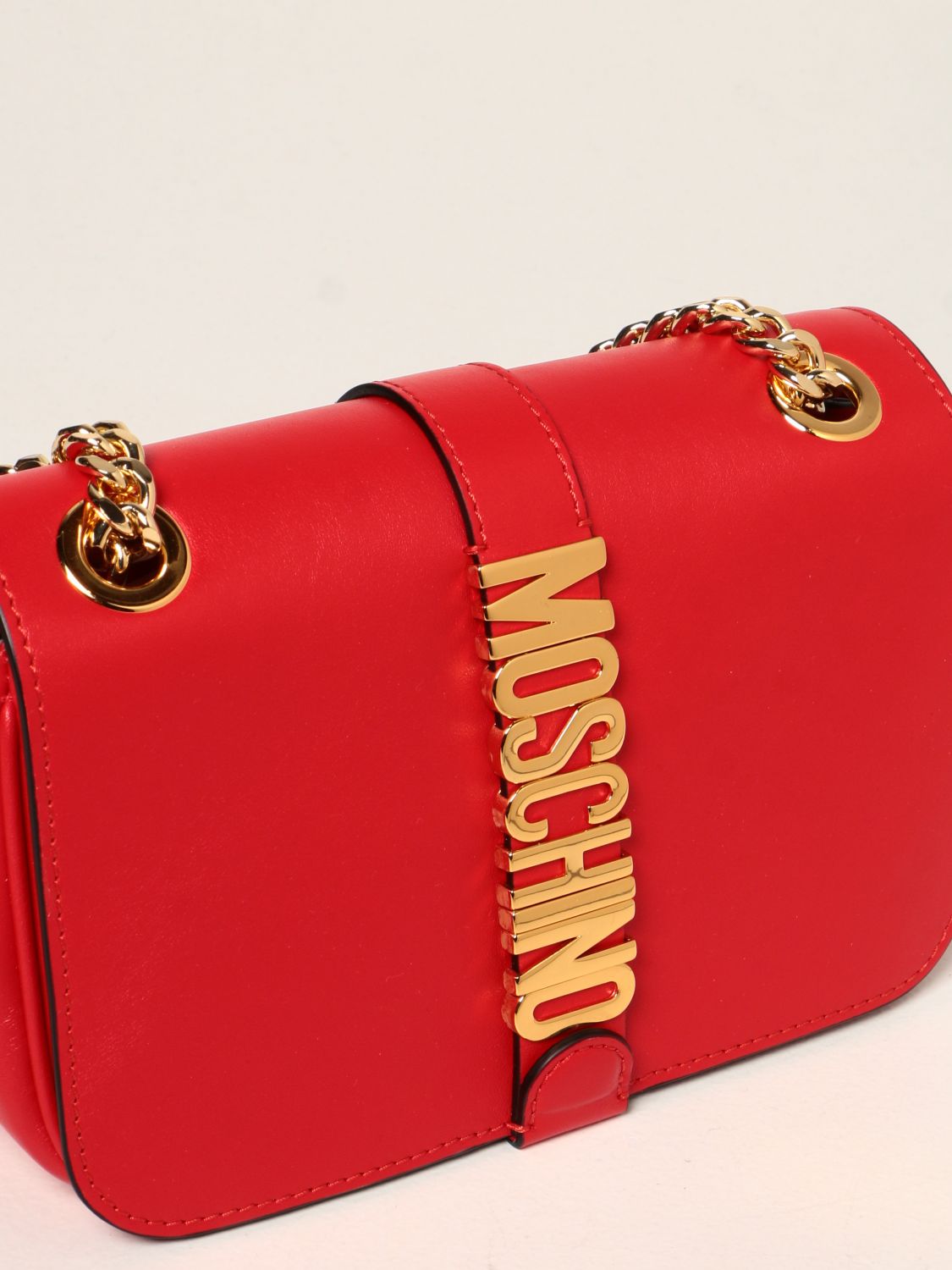 Umhängetasche Moschino Couture: Handtasche damen Moschino Couture rot 4