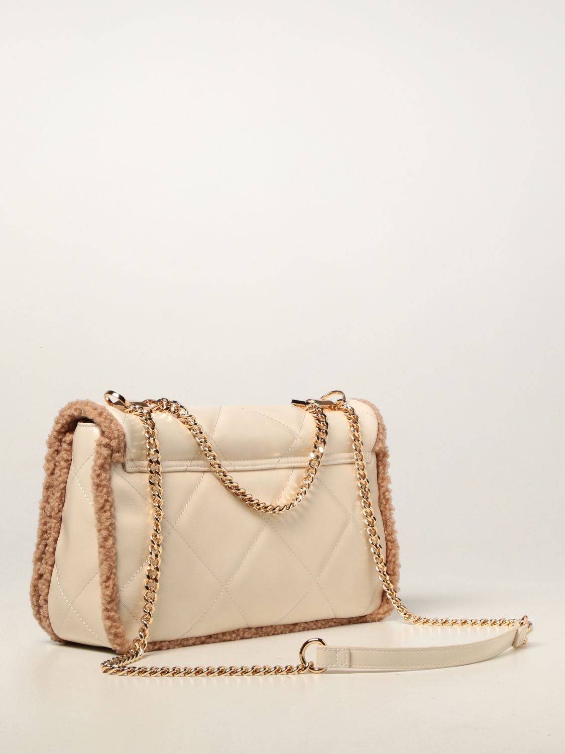 TWINSET: Twin-set bag in synthetic leather - Ivory | Crossbody Bags ...