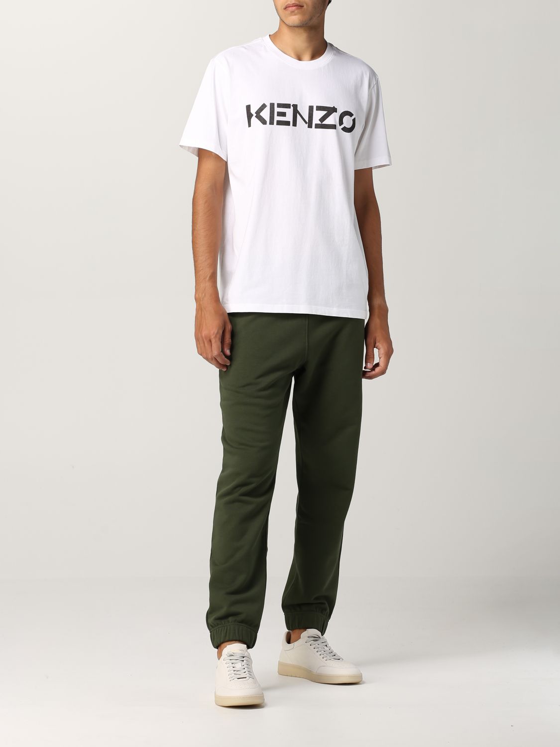 T-shirt Kenzo: T-shirt Kenzo con logo bianco 2