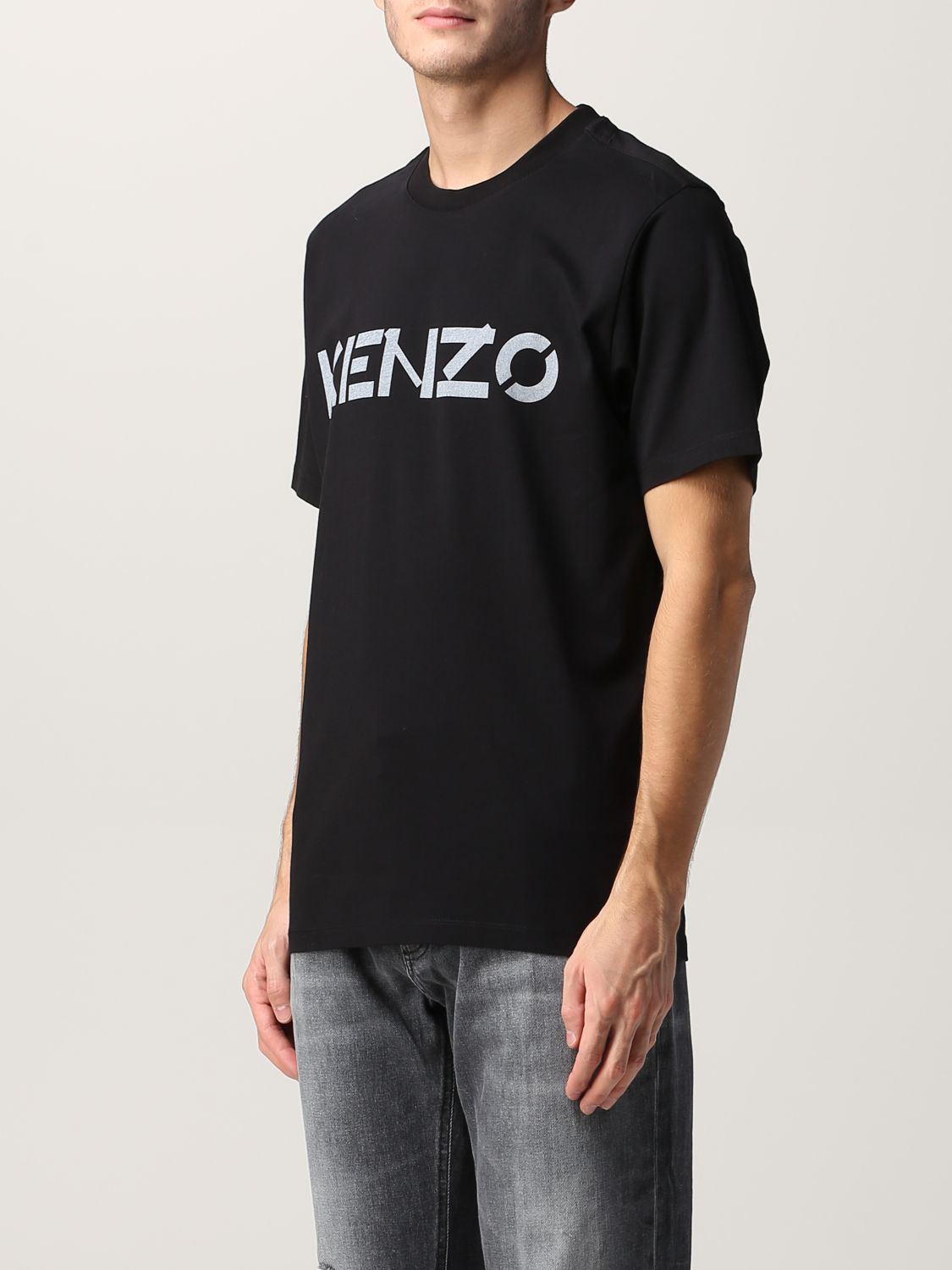 T-shirt Kenzo: T-shirt Kenzo con logo nero 3