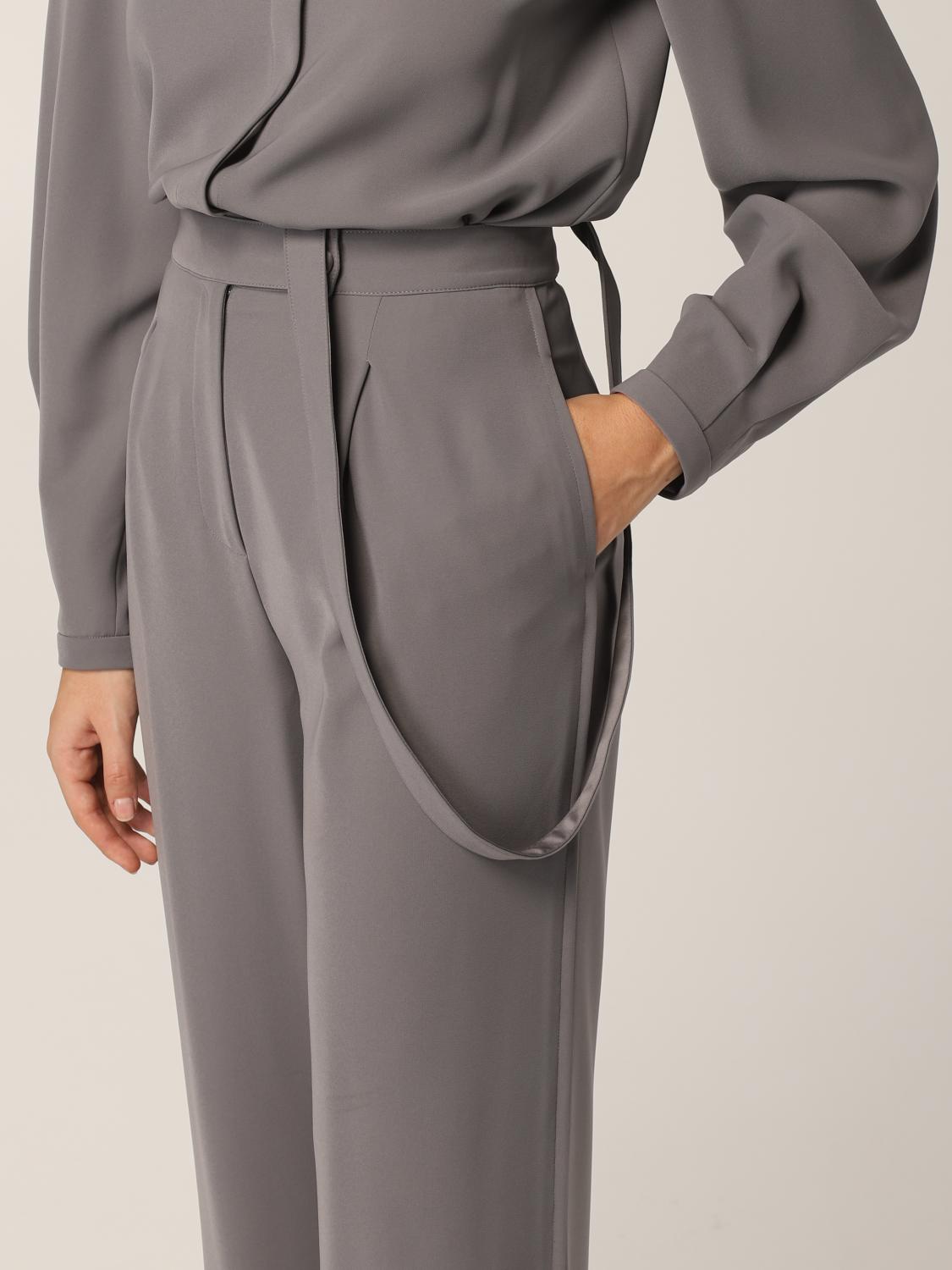 EMPORIO ARMANI: pants in crepe with 