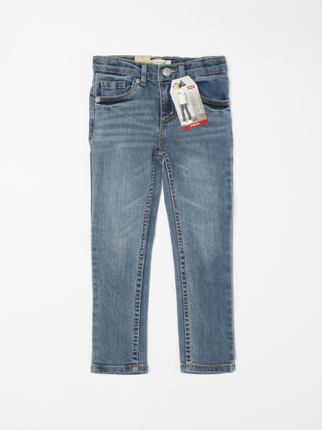 Jeans Levi's: Jeans Levi's washed a 5 tasche blue 1