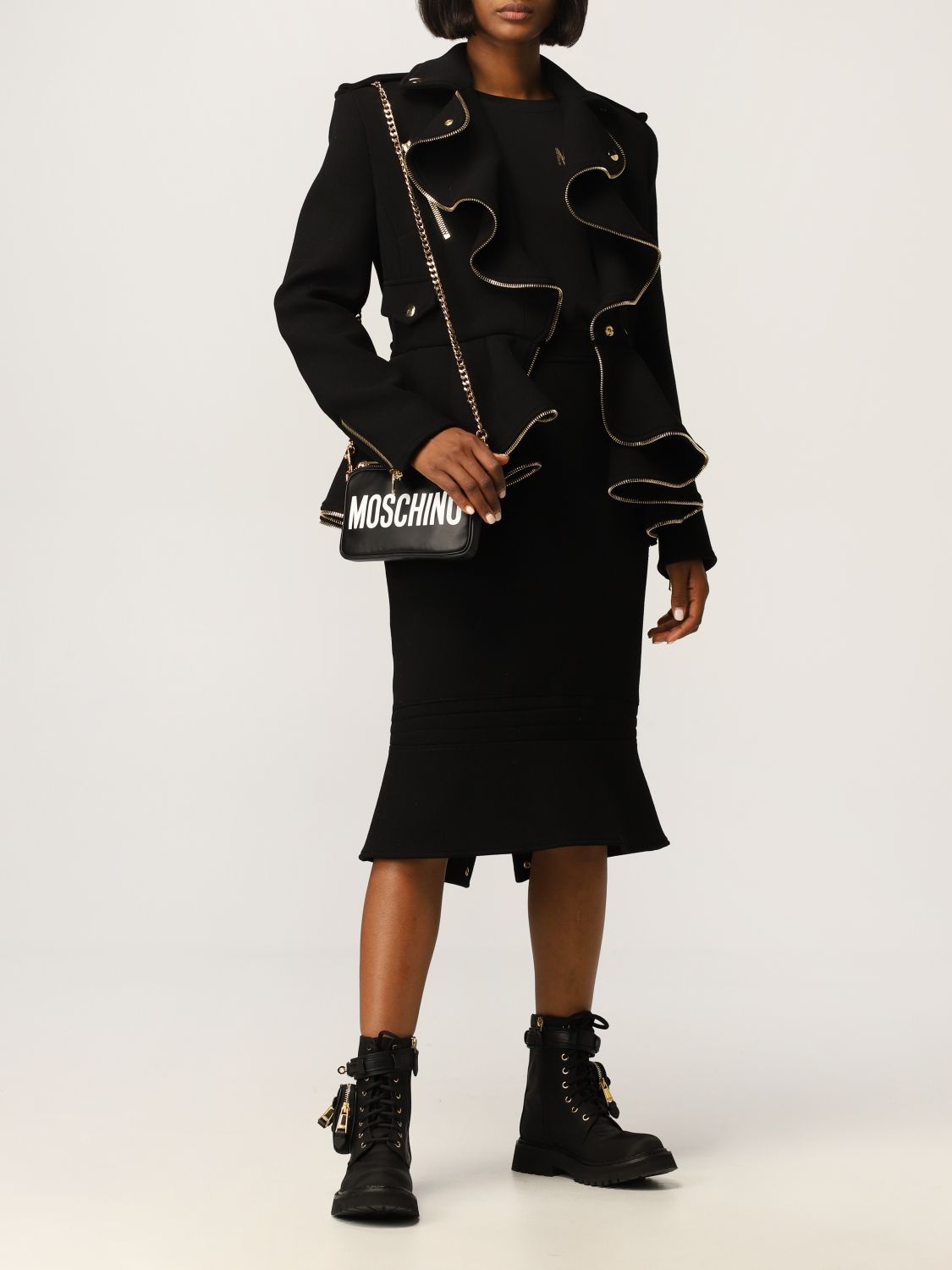 Mini bolso Moschino Couture: Bolso de hombro mujer Moschino Couture negro 2