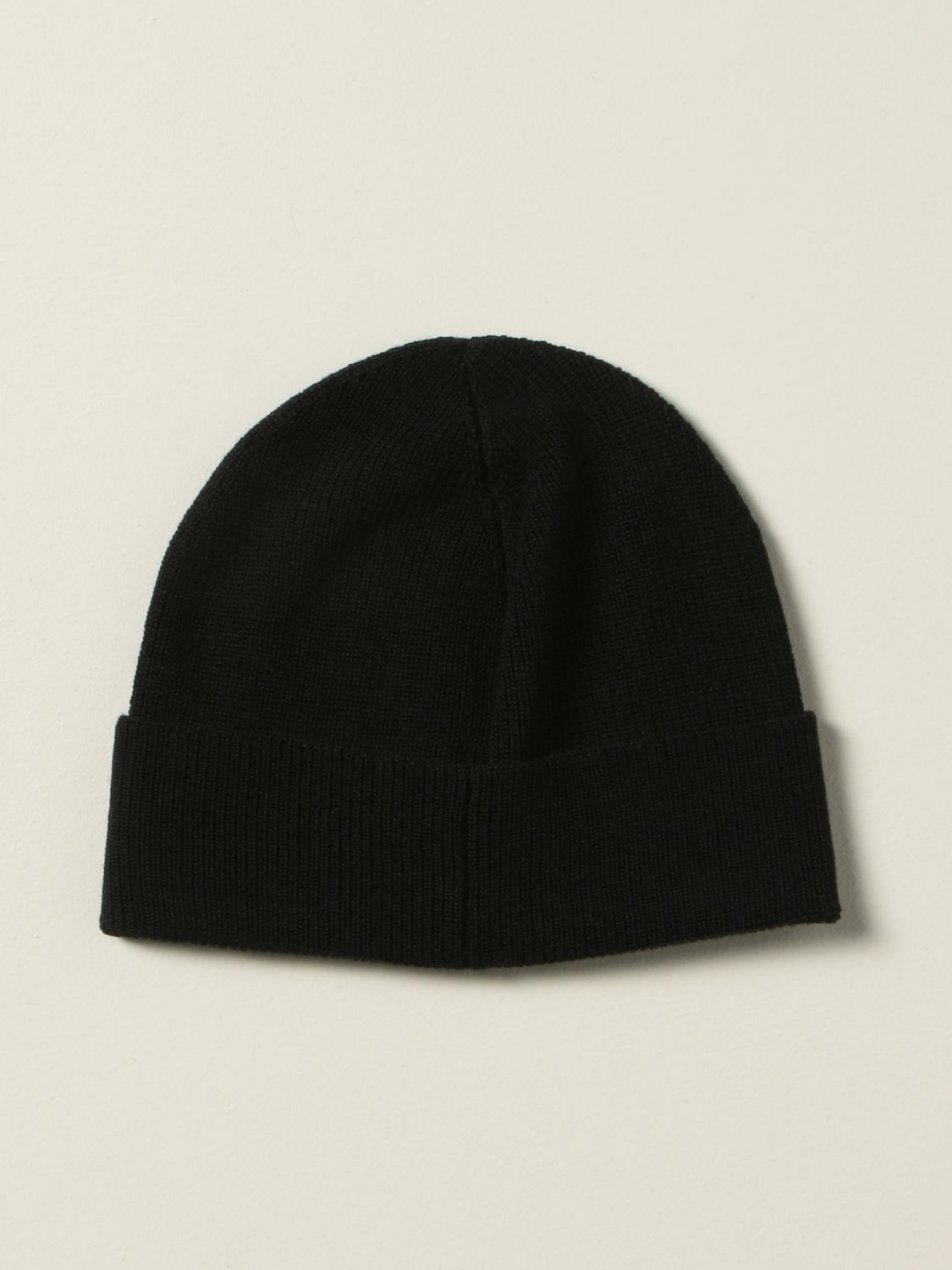 Cappello bambino Moncler: Cappello a berretto Moncler in misto lana nero 2