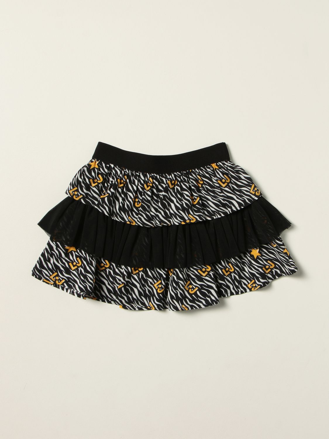 Skirt Liu Jo: Liu Jo skirt in viscose blend with print black 1