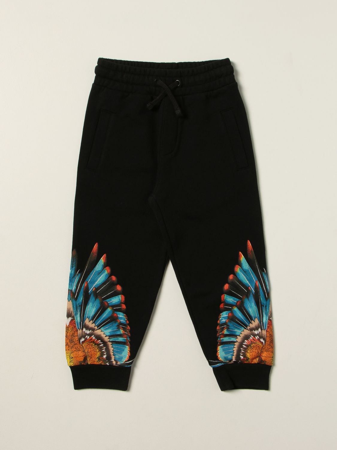 Pantalone Marcelo Burlon: Pantalone Marcelo Burlon County Of Milan in cotone nero 1