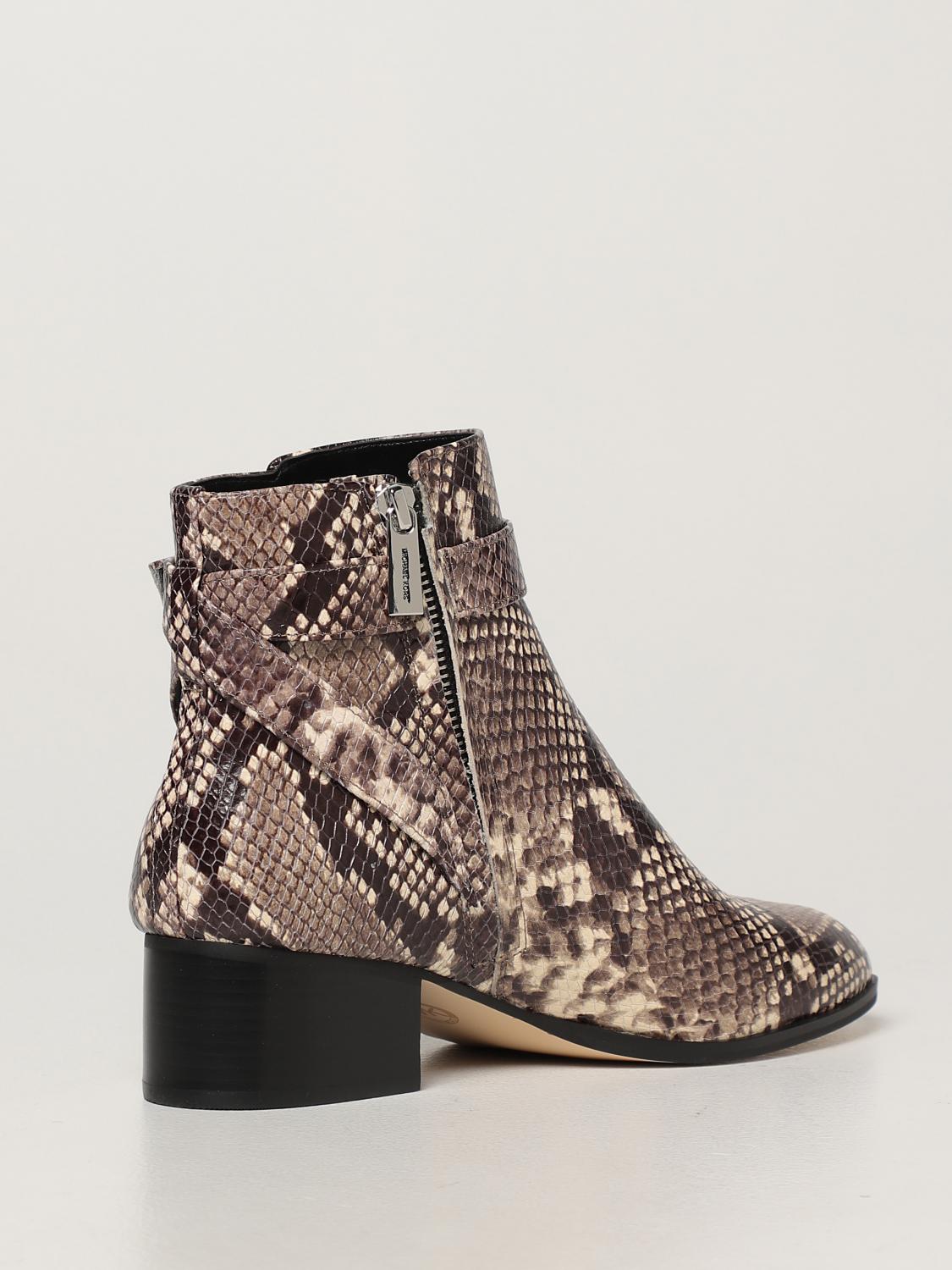 michael kors snakeskin ankle boots