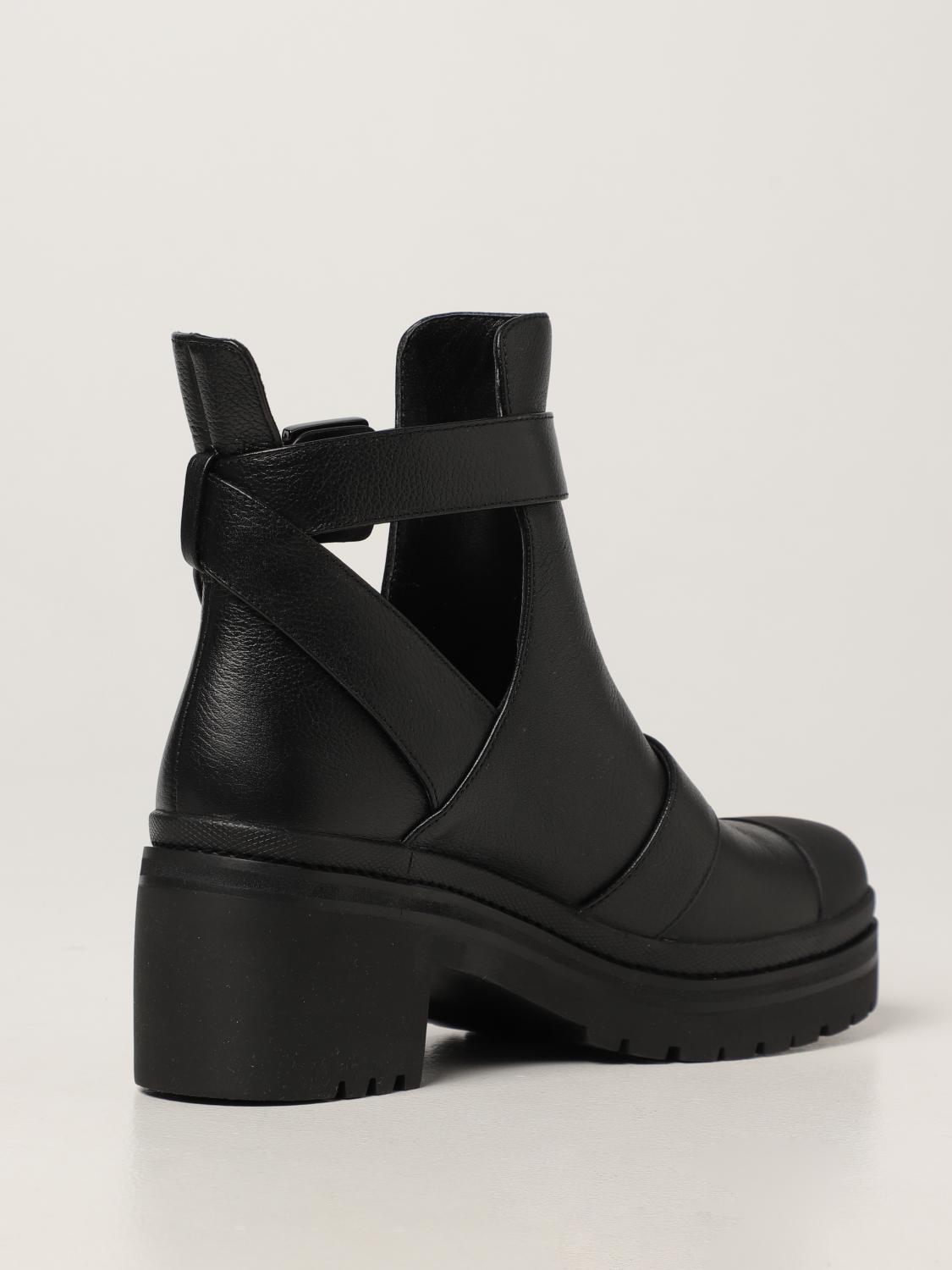 michael kors flat ankle boots