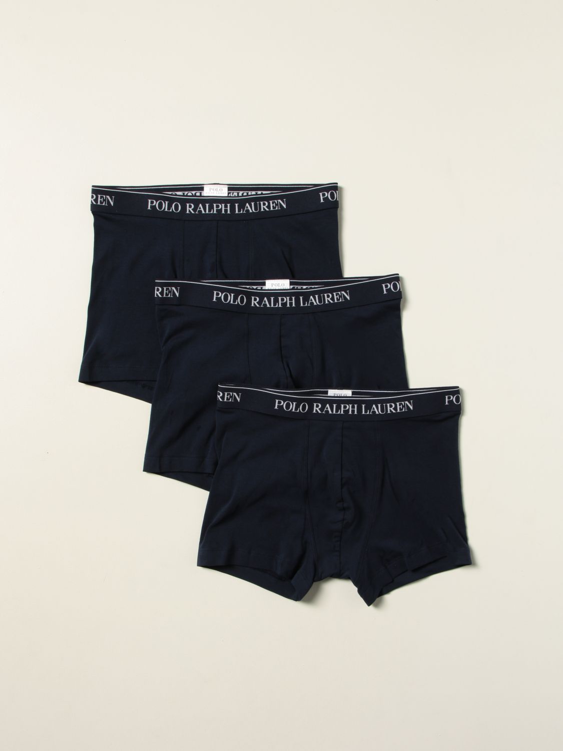 内衣 Polo Ralph Lauren: Polo Ralph Lauren Logo 四角内裤3件装 彩色 1