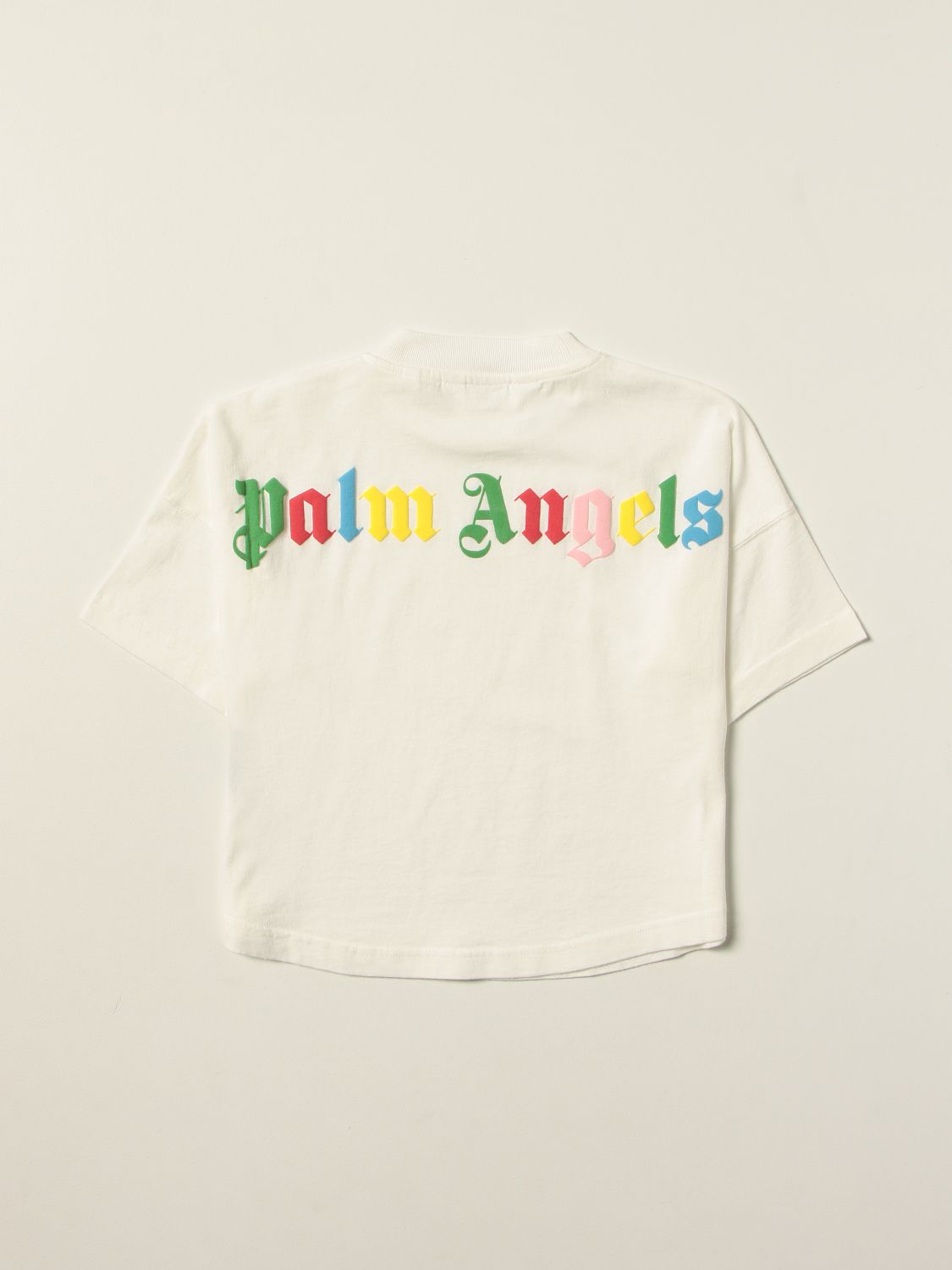 T恤 Palm Angels: T恤 儿童 Palm Angels 白色 2