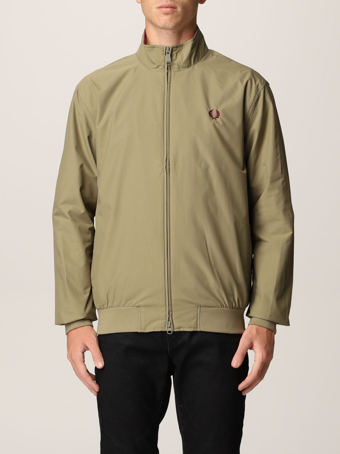 achterzijde stapel Ben depressief FRED PERRY: Brentham jacket in nylon twill | Jacket Fred Perry Men Sand |  Jacket Fred Perry J2660 GIGLIO.COM