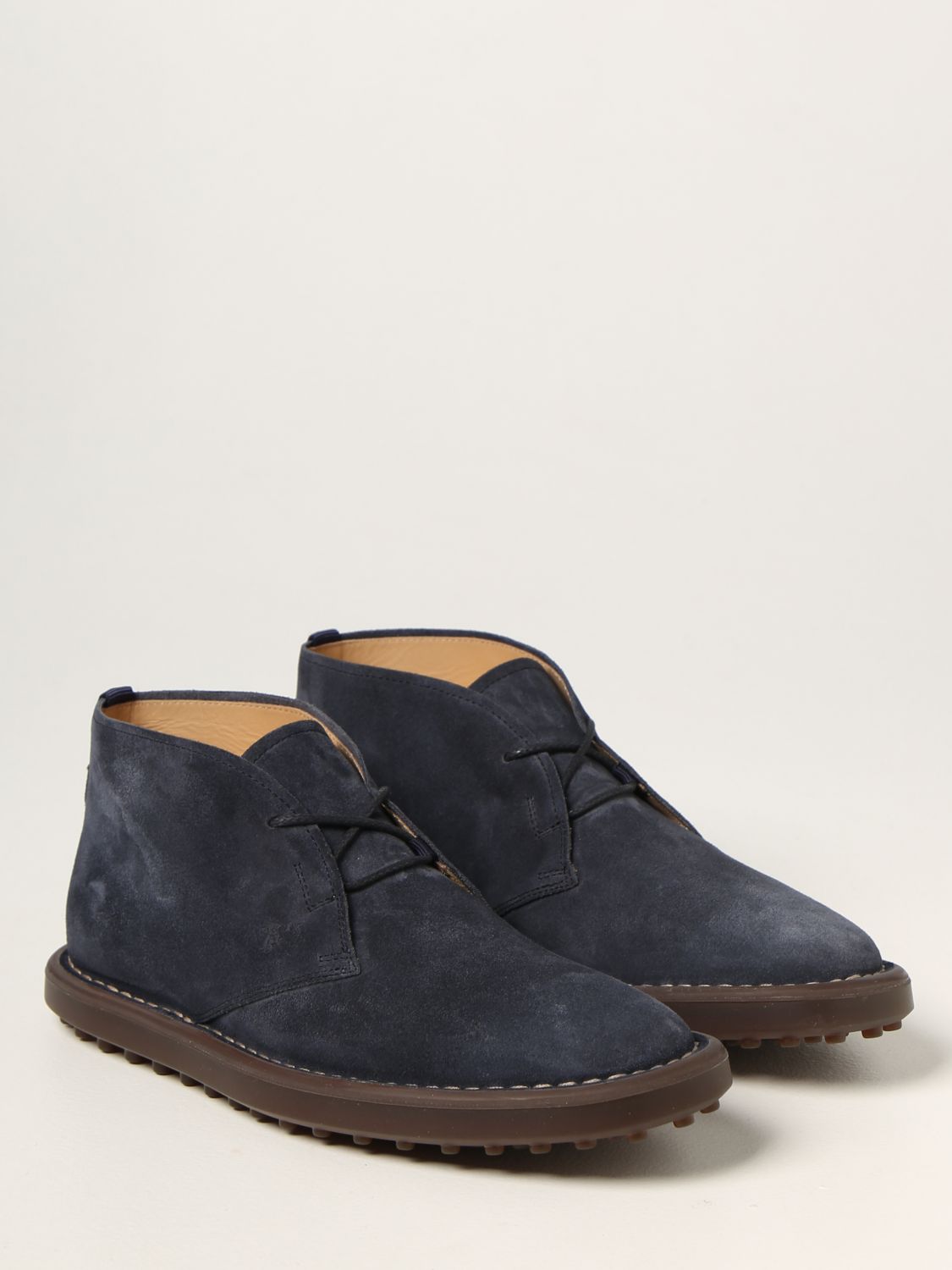 Desert boots Tod's: Tod's ankle boot in suede blue 2