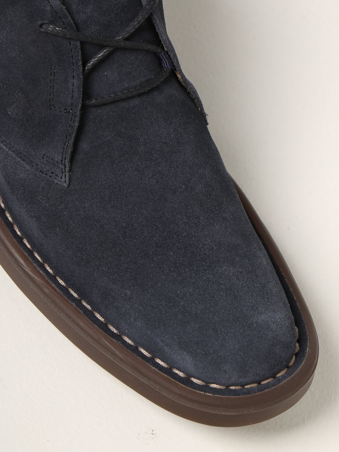 Desert boots Tod's: Tod's ankle boot in suede blue 4