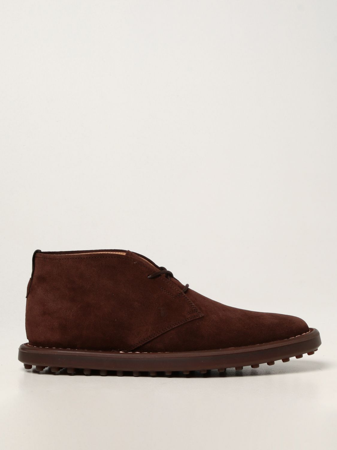 Zapatos abotinados Tod's: Zapatos abotinados hombre Tod's marrón 1