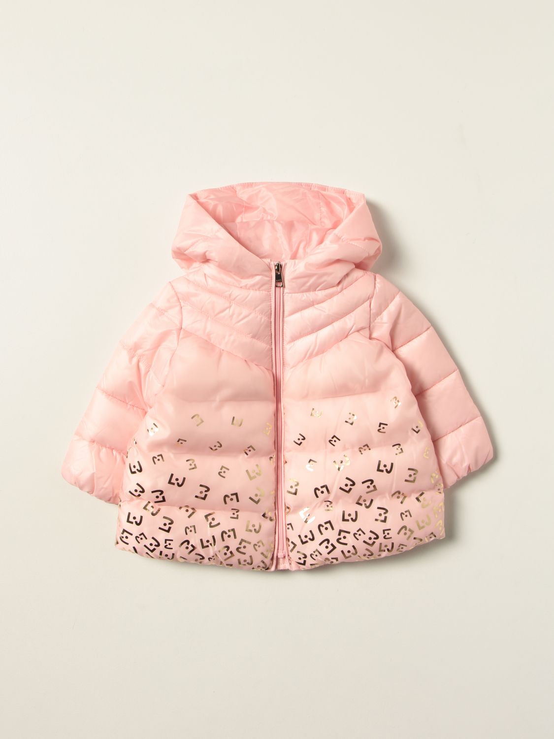 Jacket Liu Jo: Liu Jo down jacket in quilted nylon pink 1