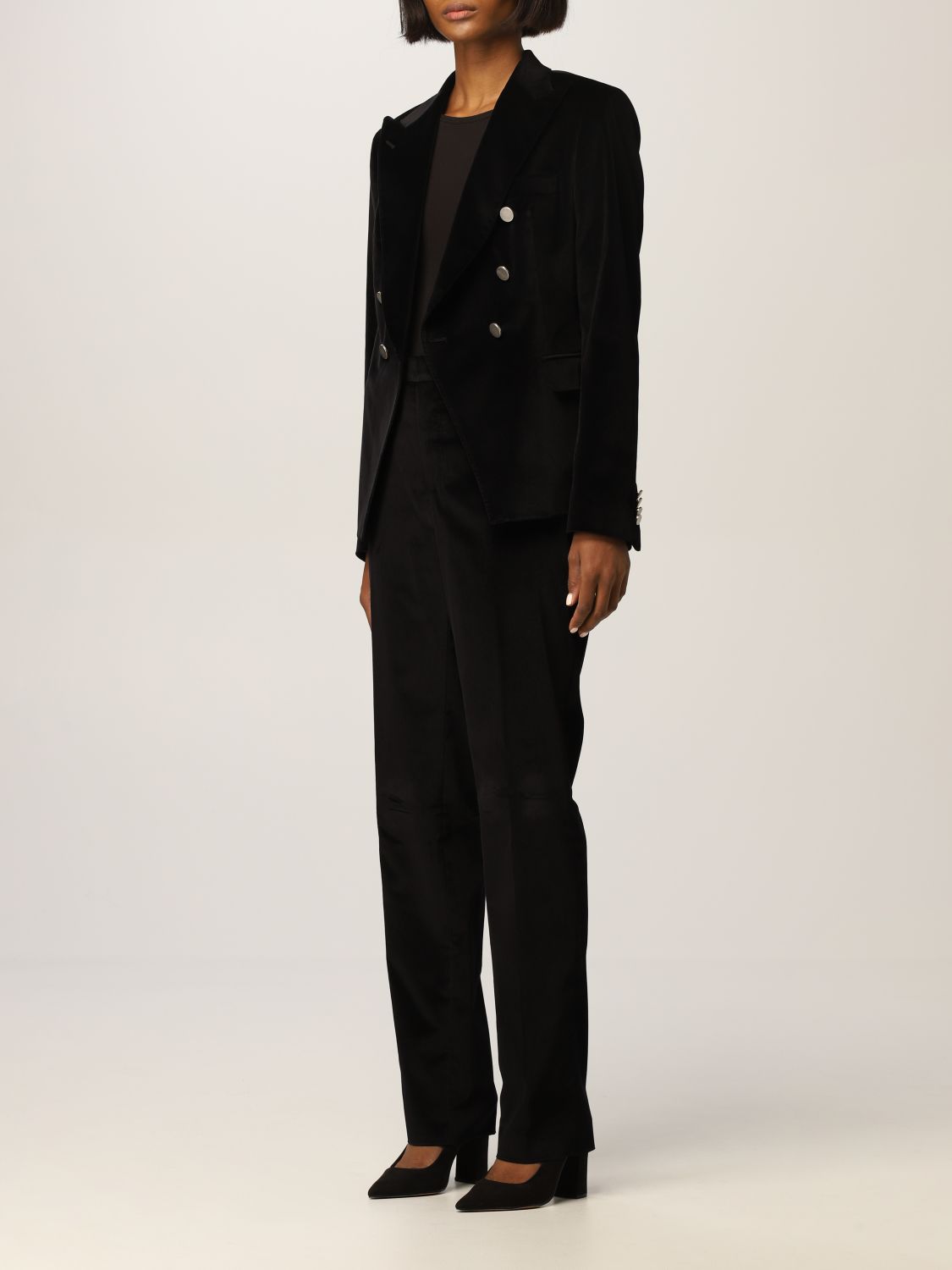 Деловой костюм Tagliatore: Комплект одежды Женское Tagliatore черный 1 4
