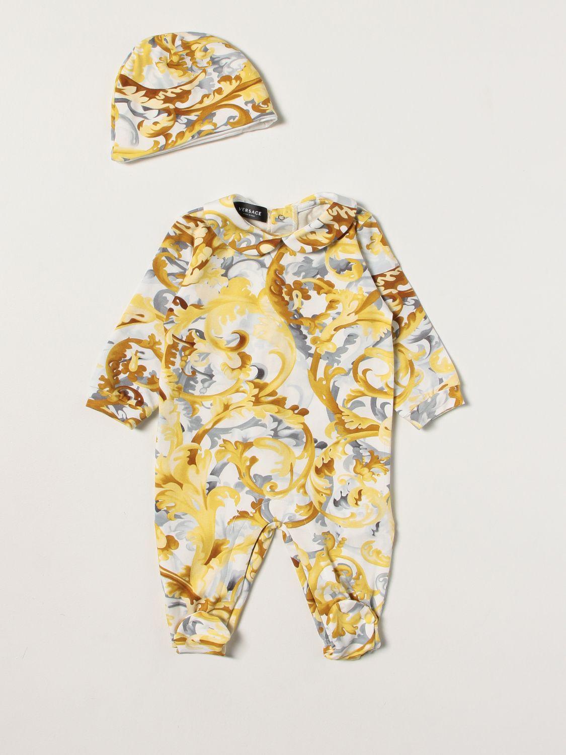 Pack Young Versace: Jumpsuit kids Versace Young white 1
