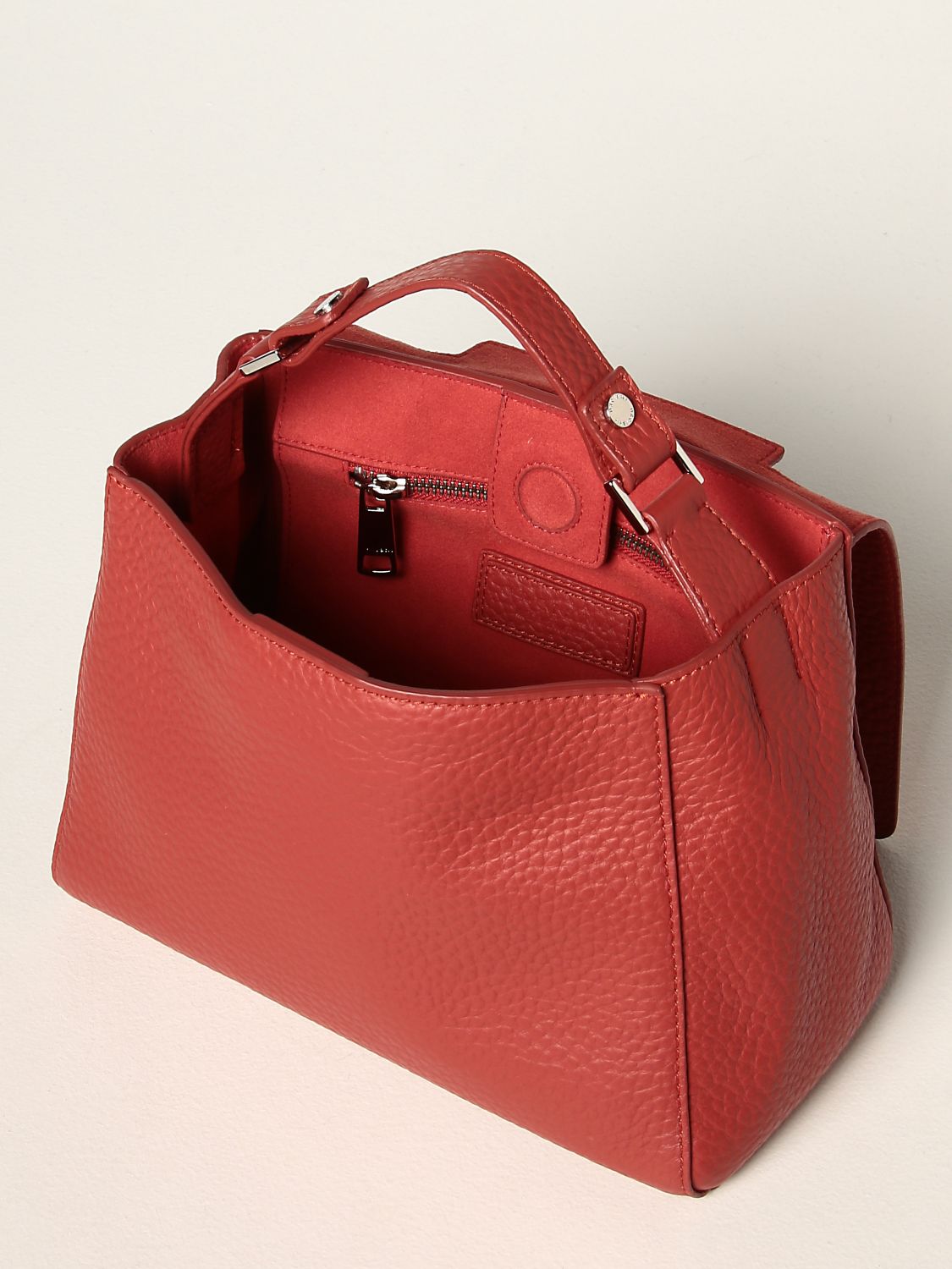 Handbag Orciani: Handbag women Orciani orange 4