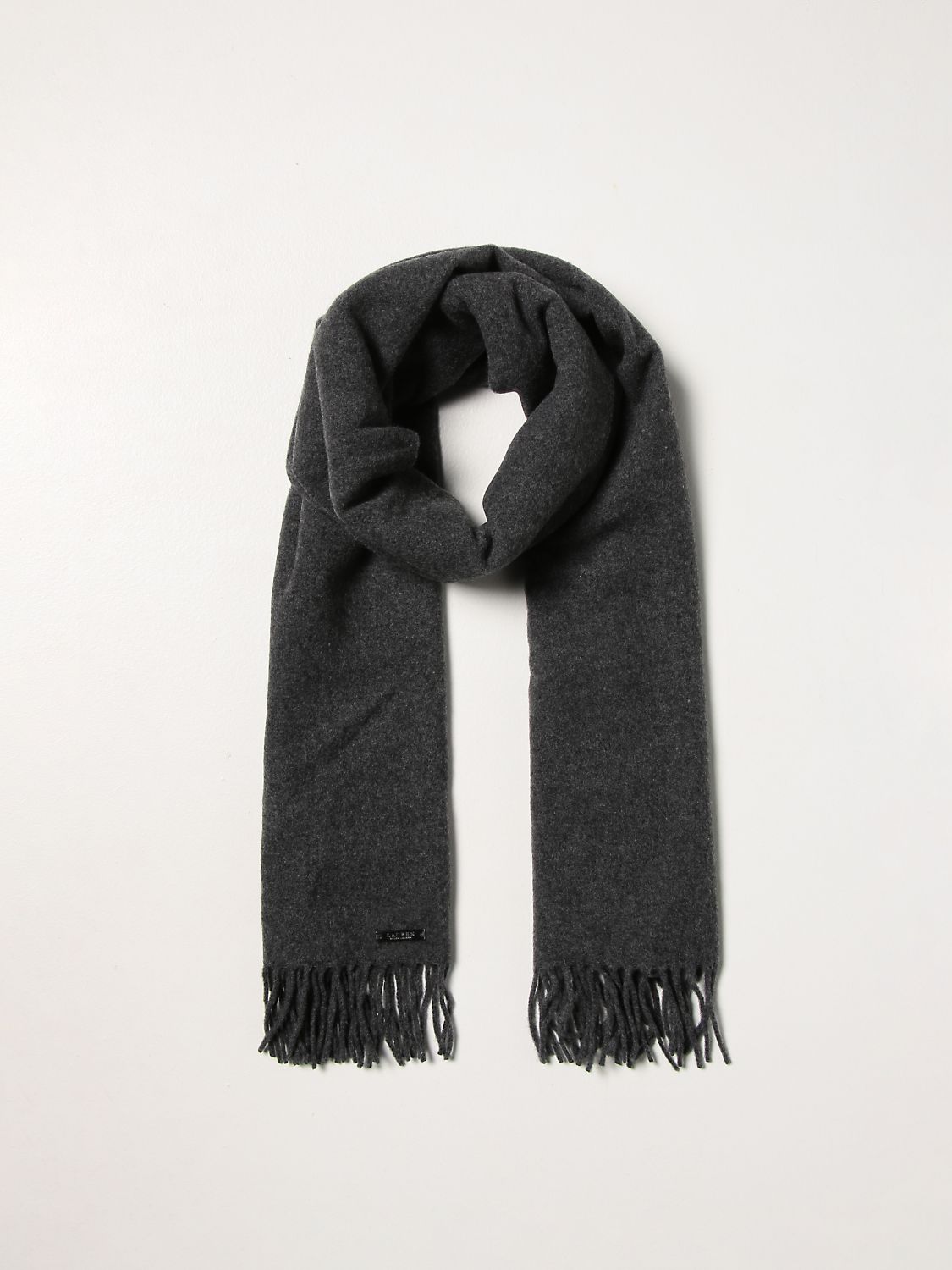 Scarf Polo Ralph Lauren: Polo Ralph Lauren scarf with logo grey 2