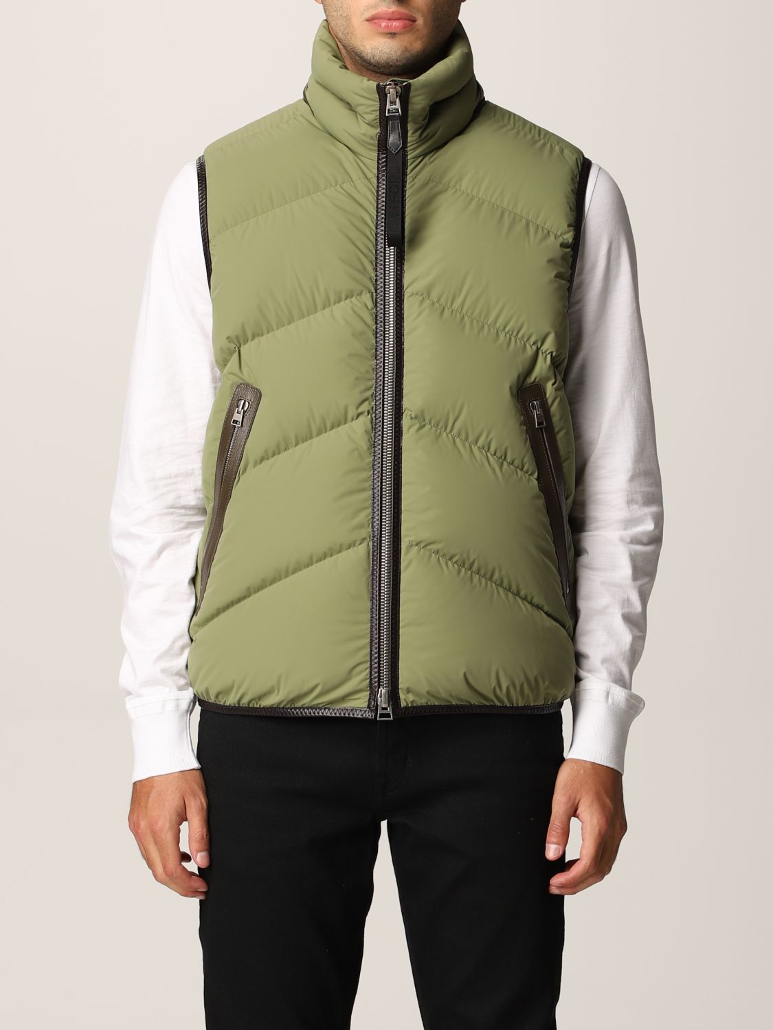 Suit vest Tom Ford: Suit vest men Tom Ford green 1