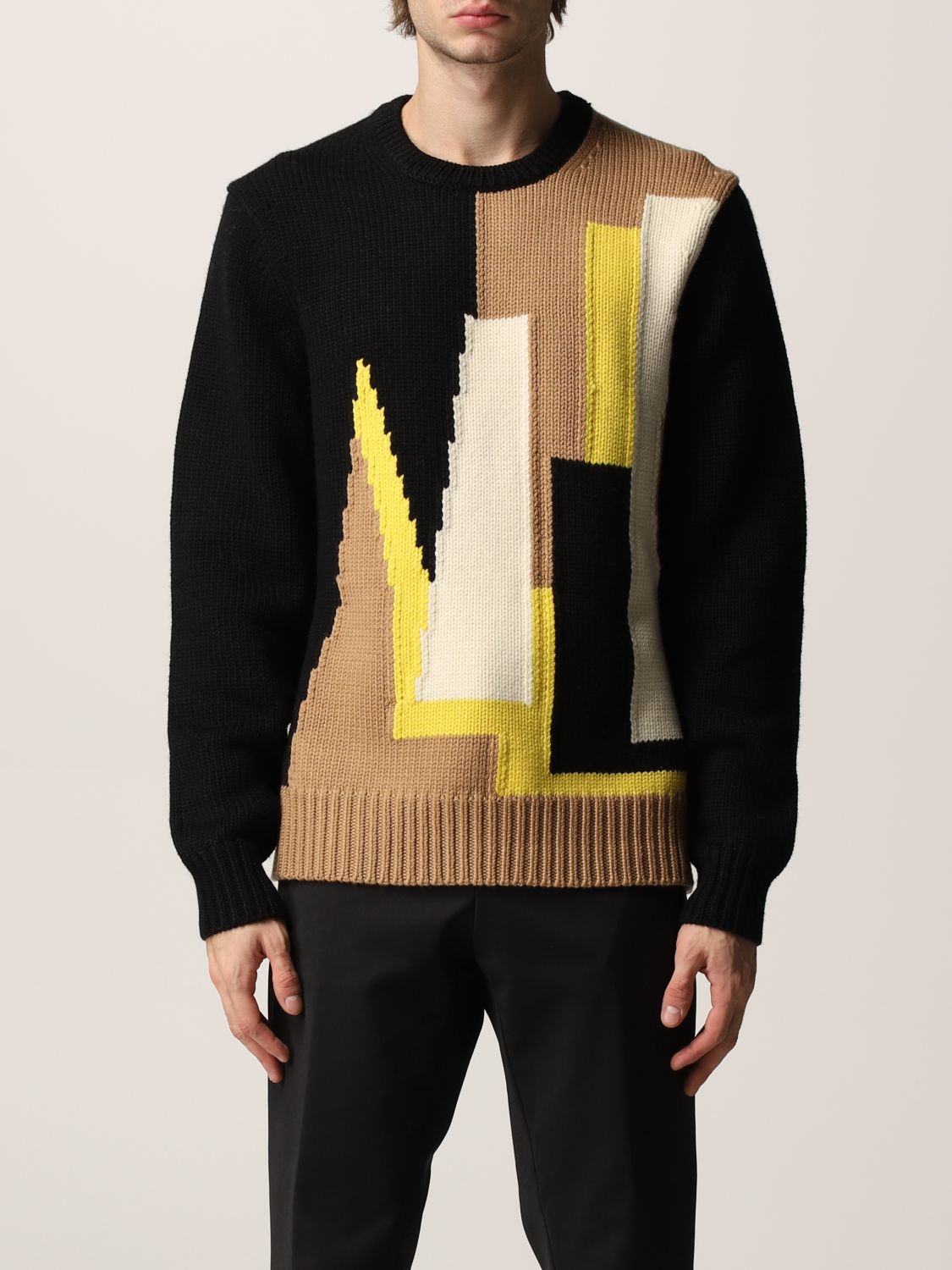 Sweater Neil Barrett: Sweatshirt men Neil Barrett camel 1
