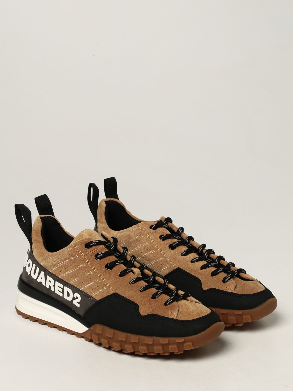 Sneakers Dsquared2: Dsquared2 Legend sneakers in suede camel 2