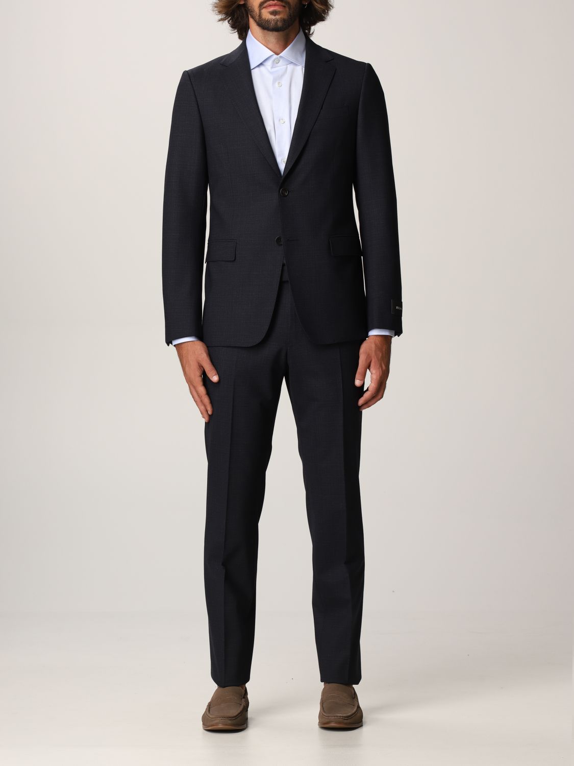 Z ZEGNA: suit for man - Blue | Z Zegna suit 2G9AGN 222 online at GIGLIO.COM